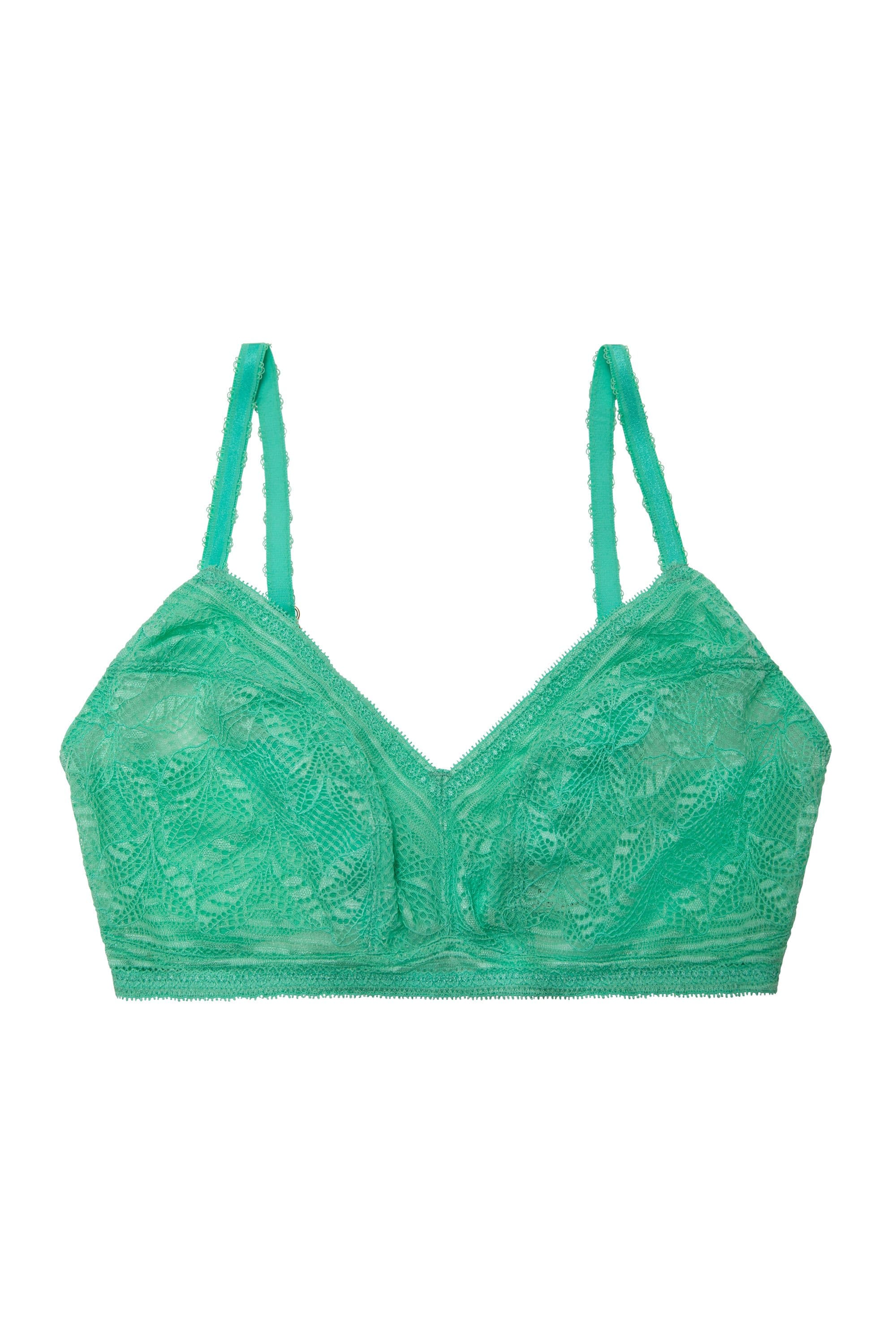 Emma Mint Green Lace Wireless Bra - Image 4