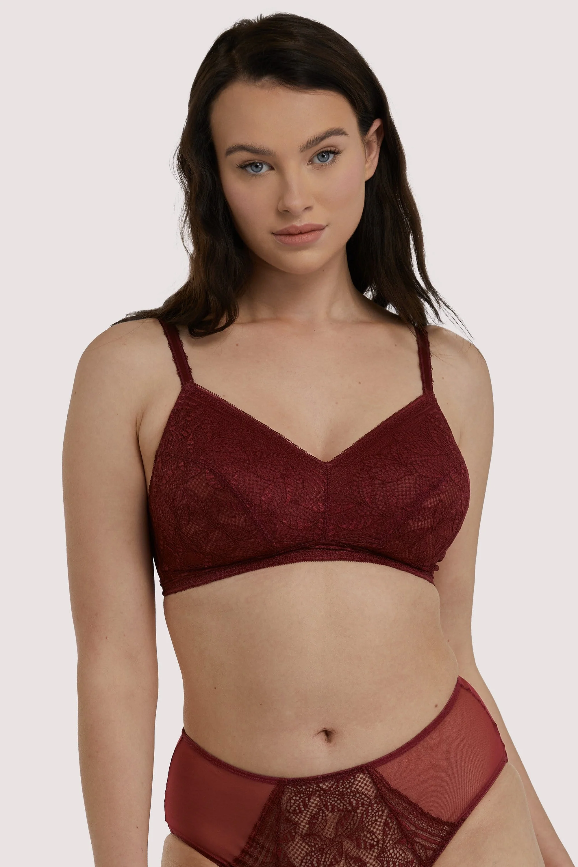 Emma Merlot Wine Ultimate Comfort Wireless Bra - Image 2