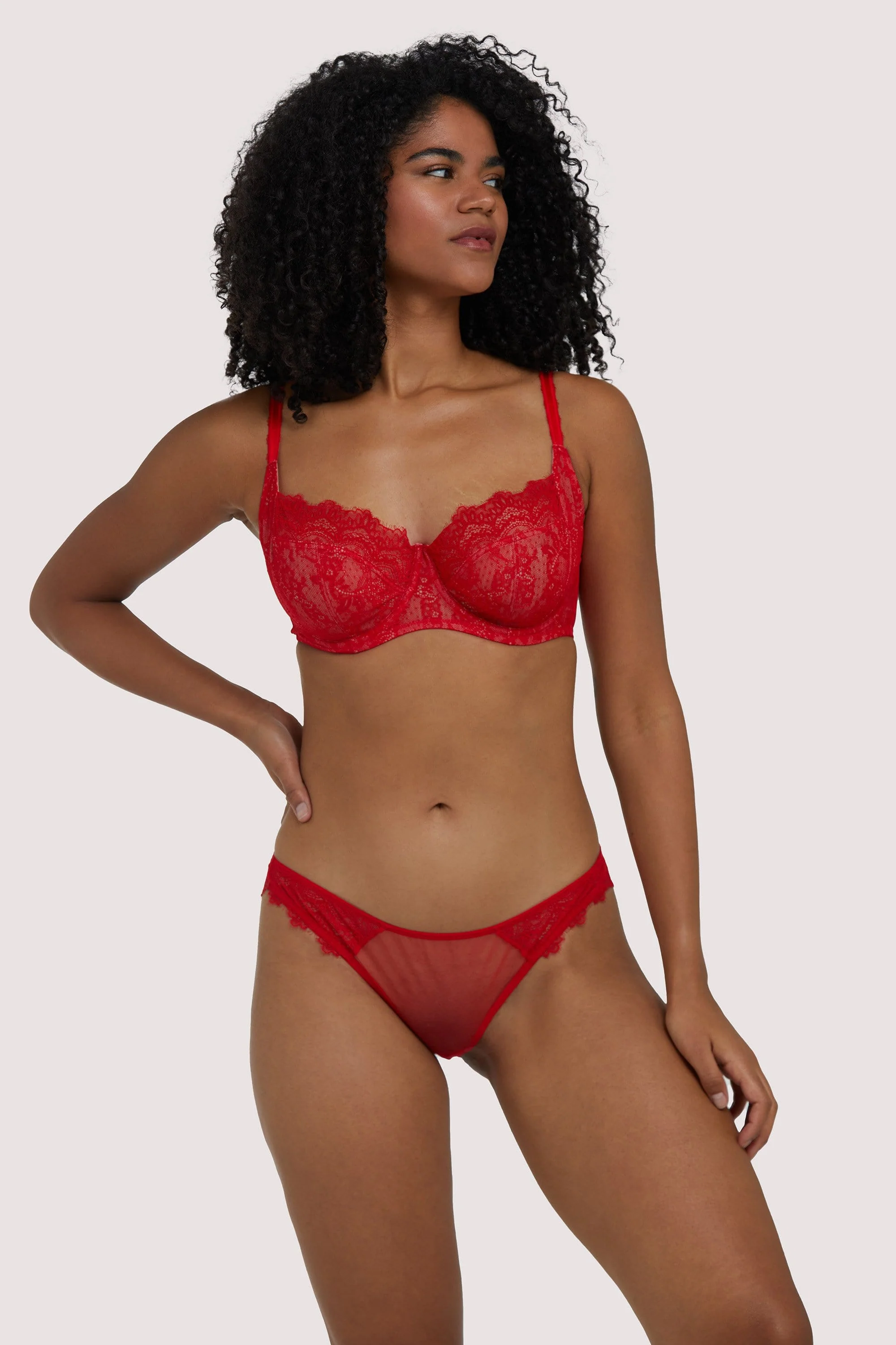 Rosalyn Red Brazilian Brief - Image 5