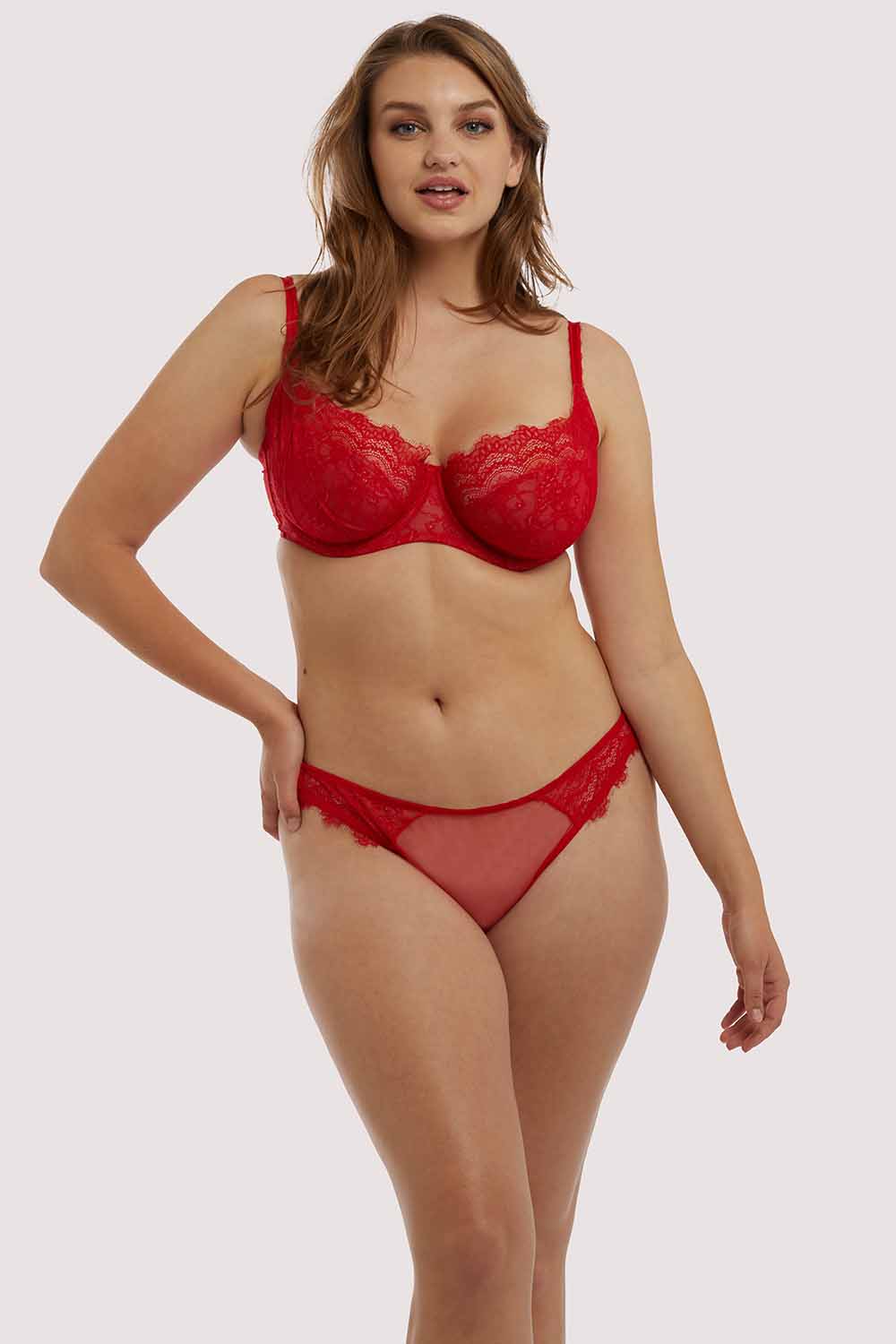 Rosalyn Red Brazilian Brief - Image 6