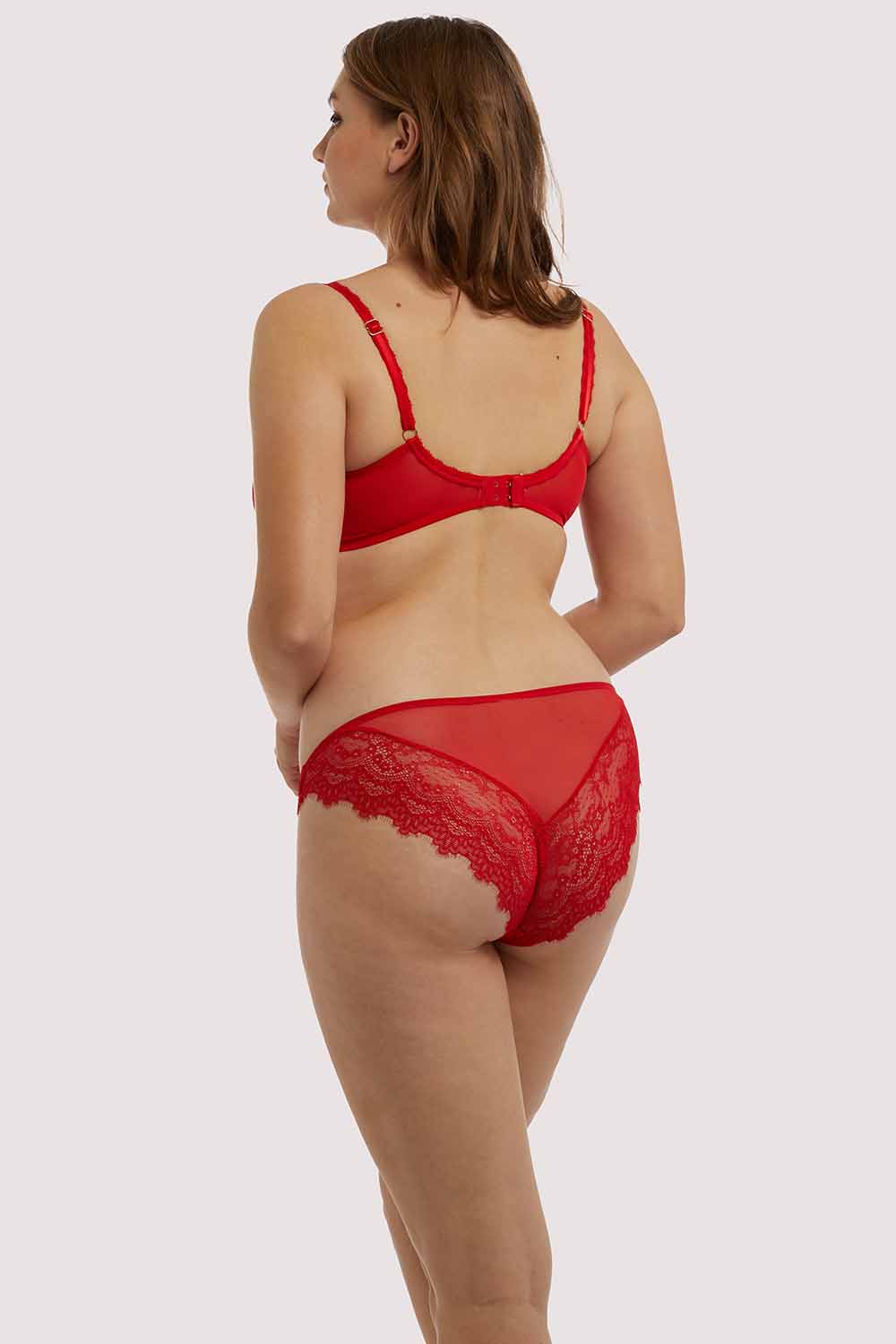 Rosalyn Red Brazilian Brief - Image 8