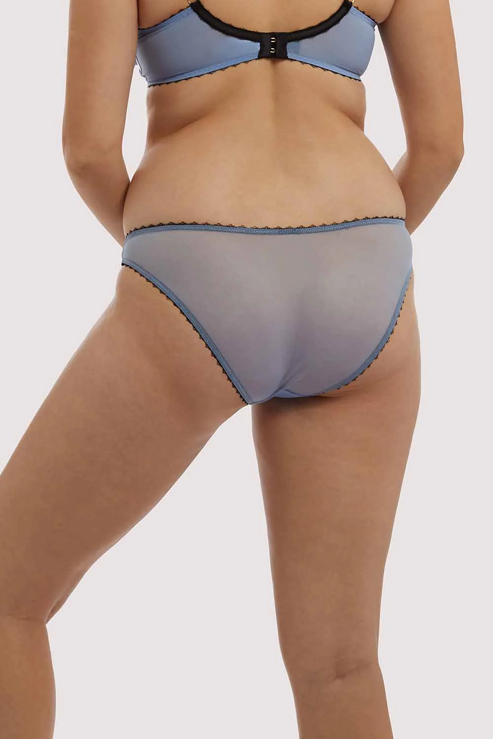 Grace Lavender Mesh Brief - Image 14