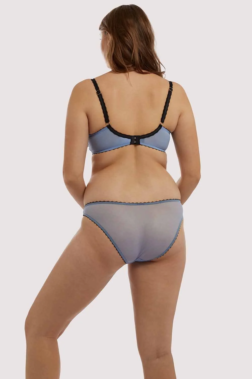 Grace Lavender Mesh Brief - Image 15