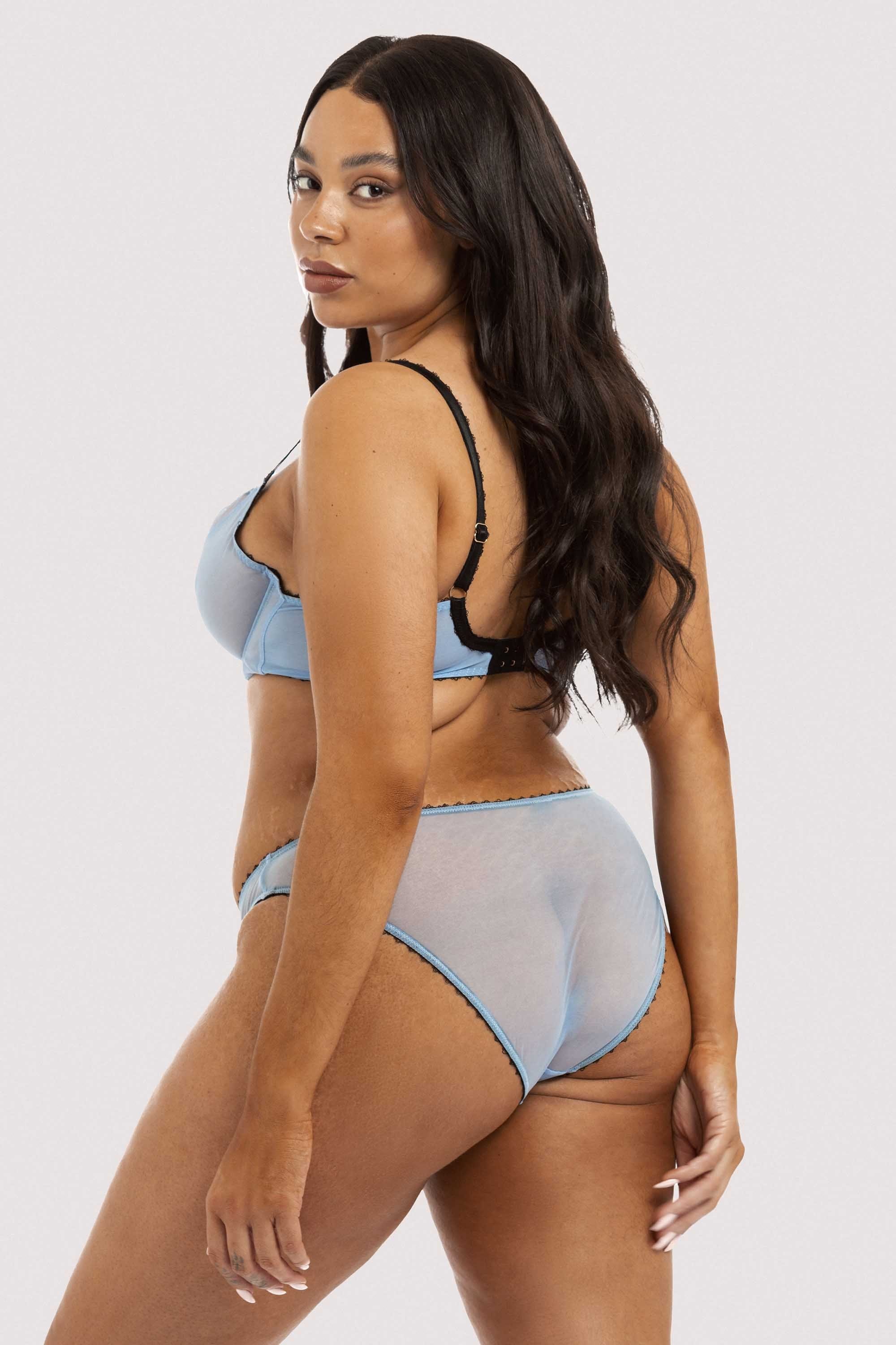 Grace Lavender Mesh Brief - Image 19