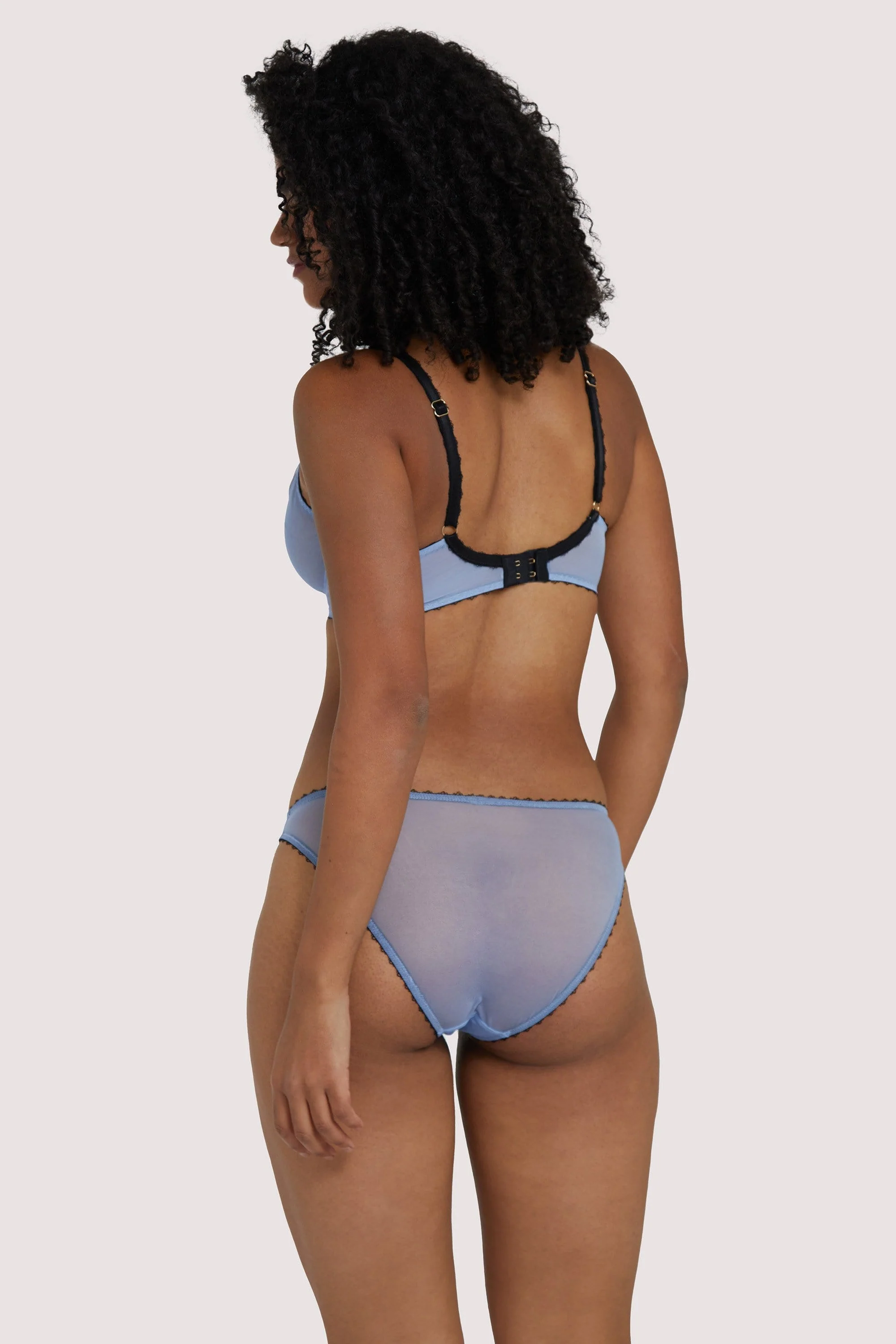 Grace Lavender Mesh Brief - Image 8