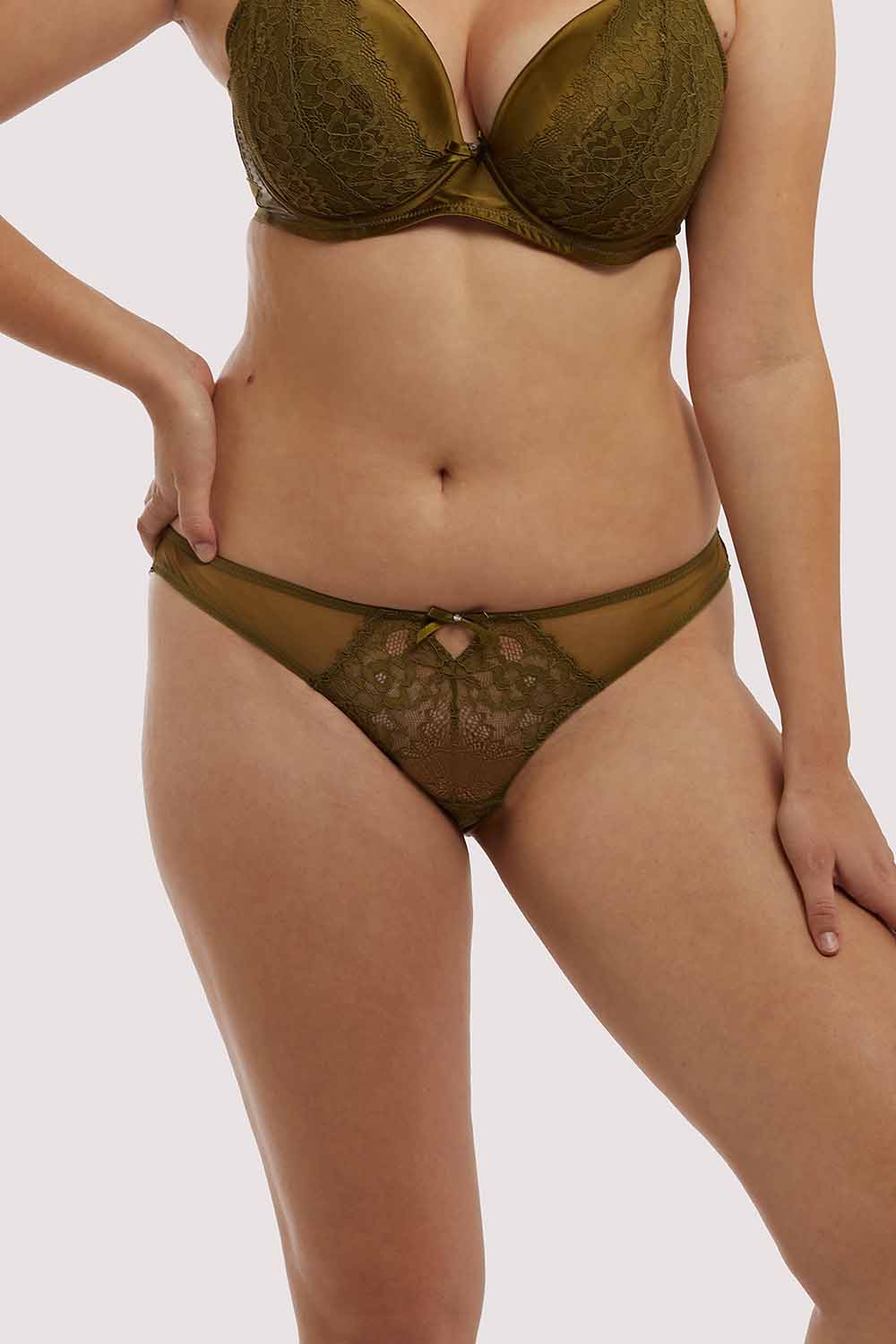 Sophia Olive Brazilian Brief - Image 3