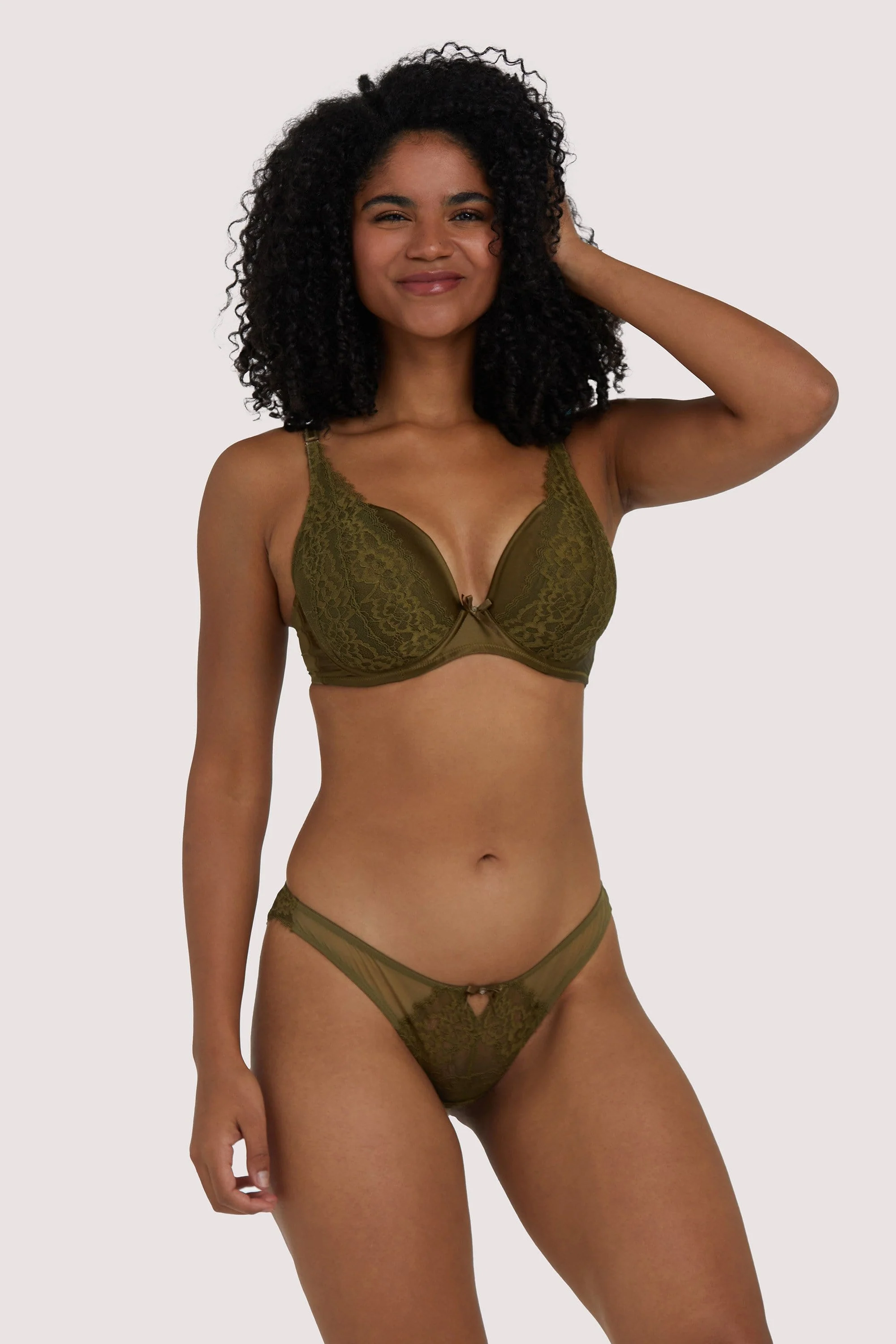 Sophia Olive Brazilian Brief - Image 4