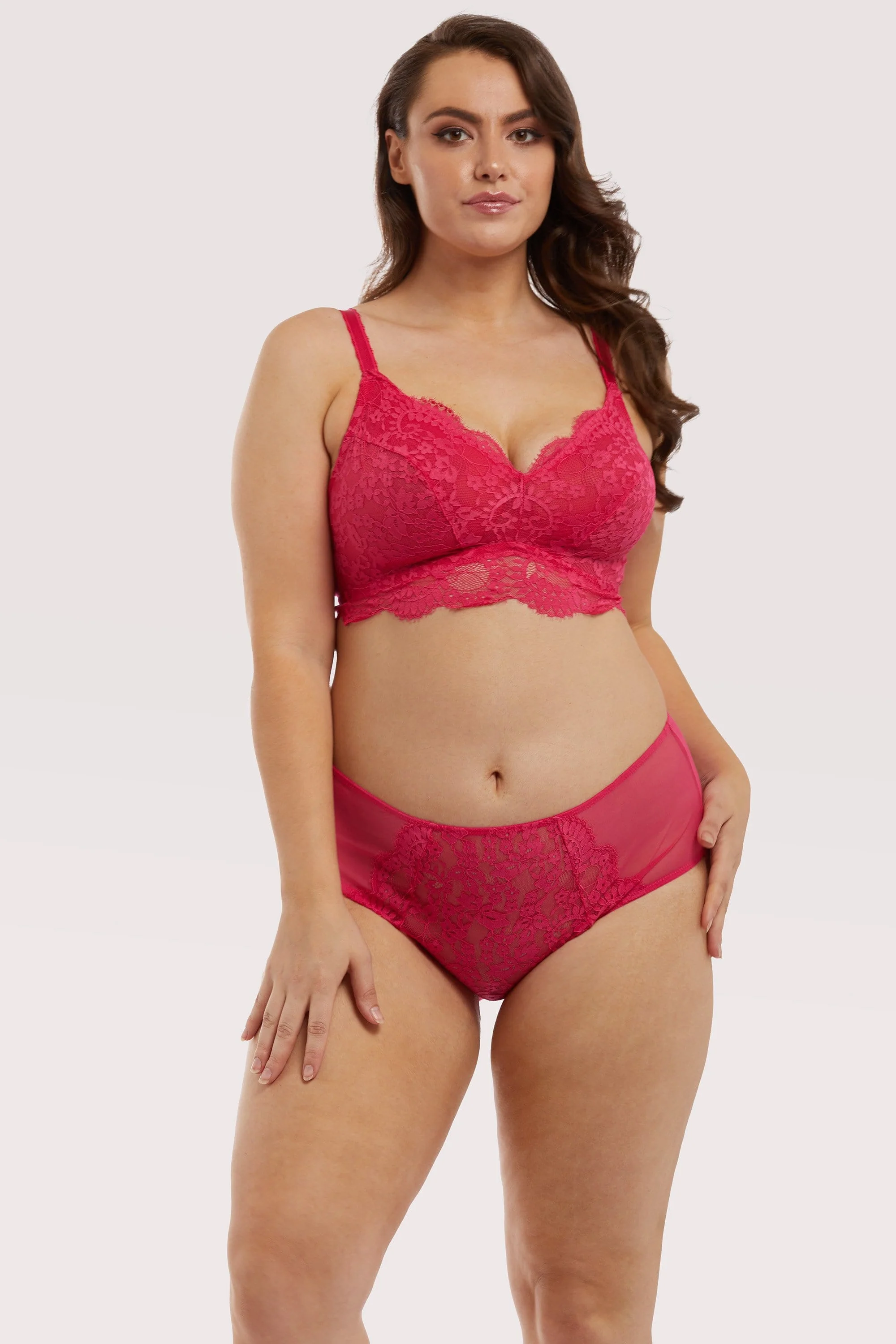 Emma Pink Highwaist Brief - Image 5