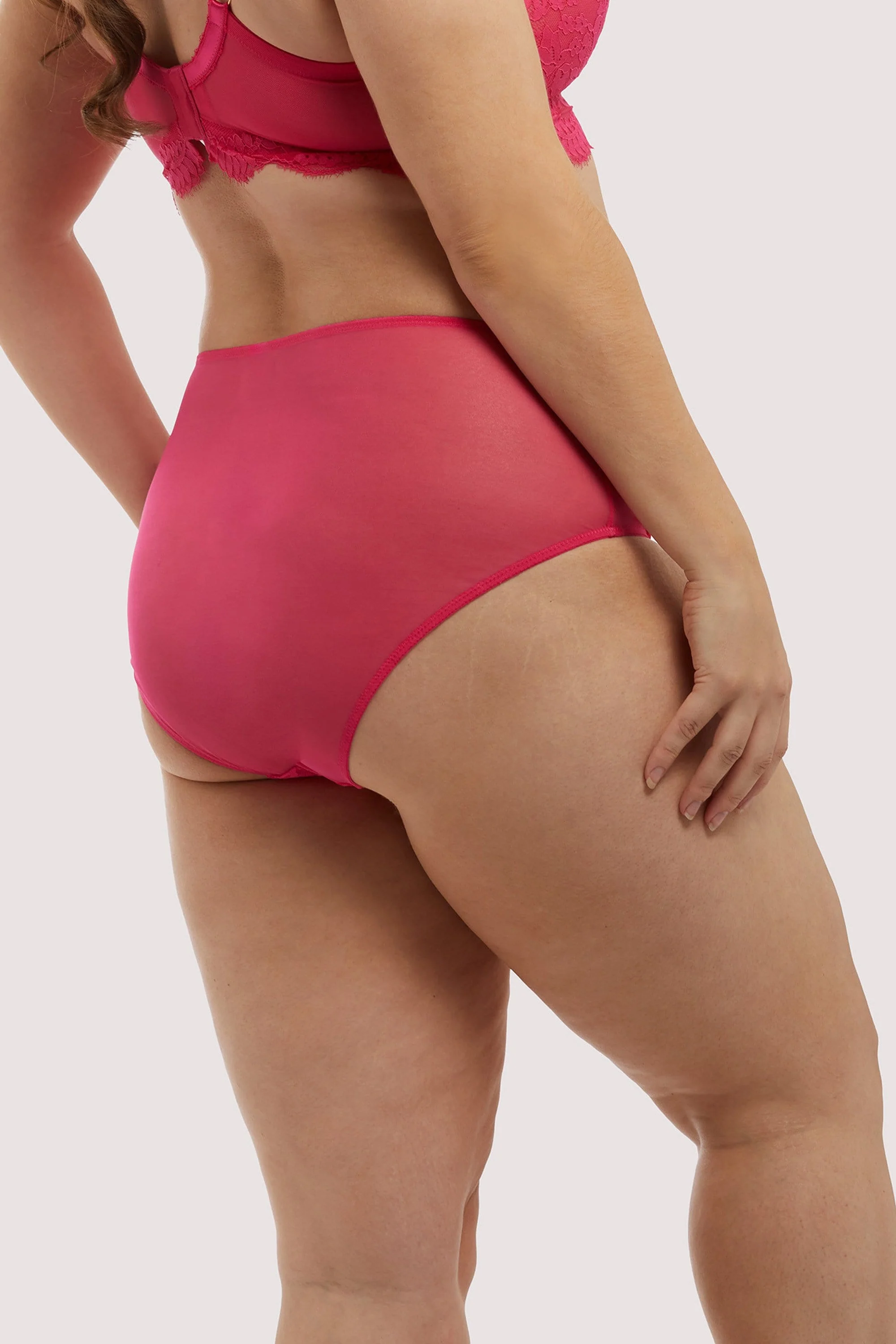 Emma Pink Highwaist Brief - Image 6