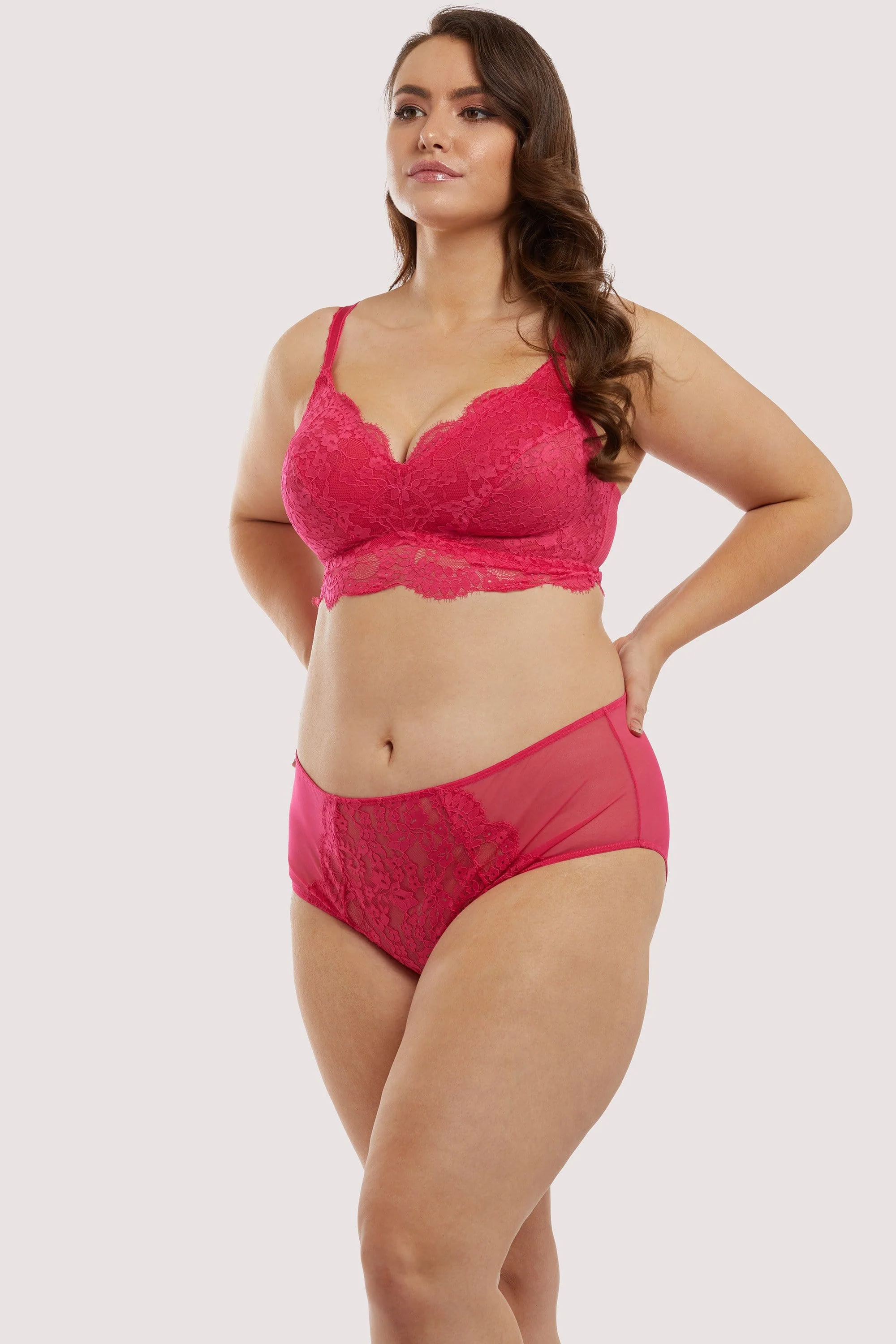Emma Pink Highwaist Brief - Image 8