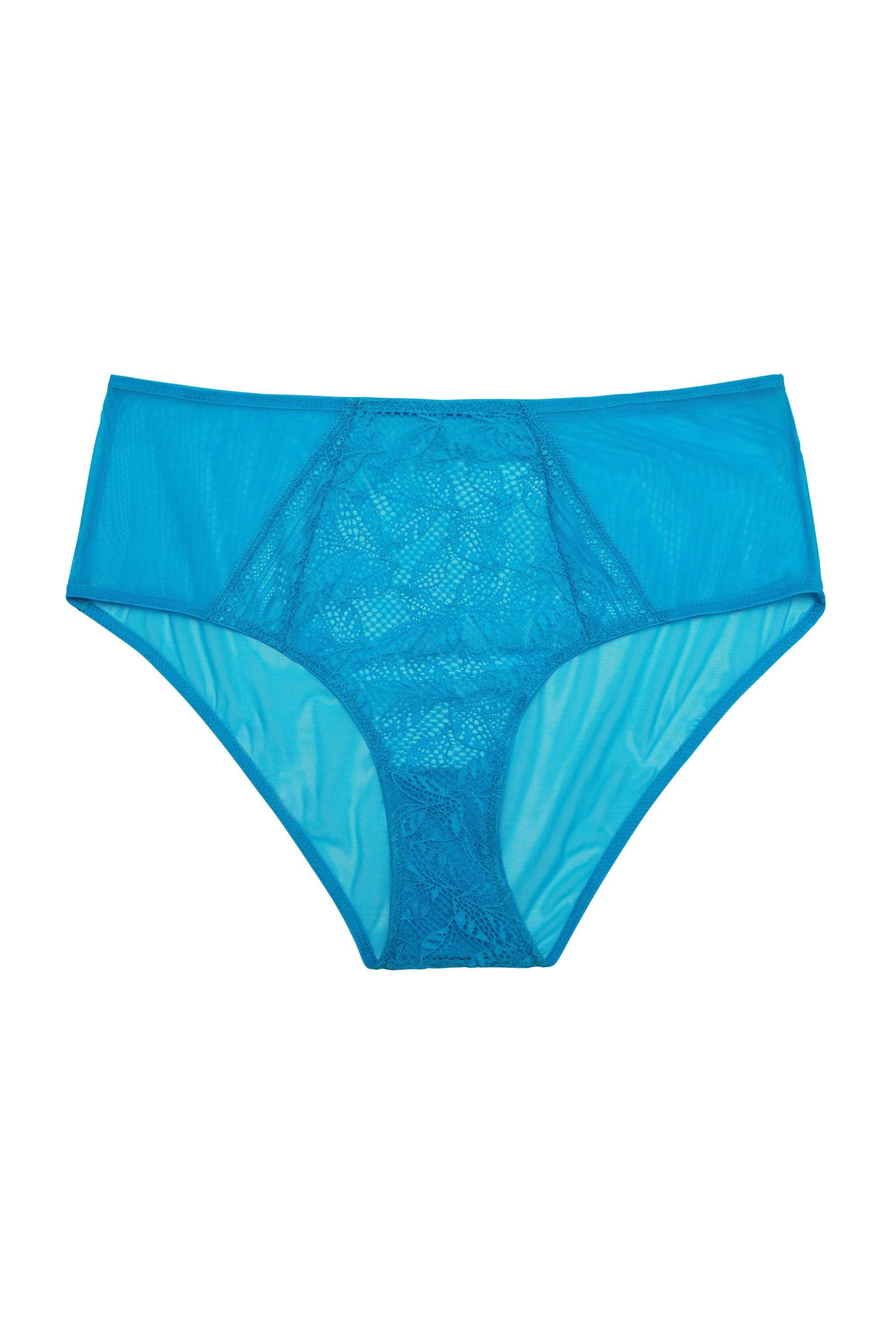 Emma Sky Blue High Waist Brief - Image 3
