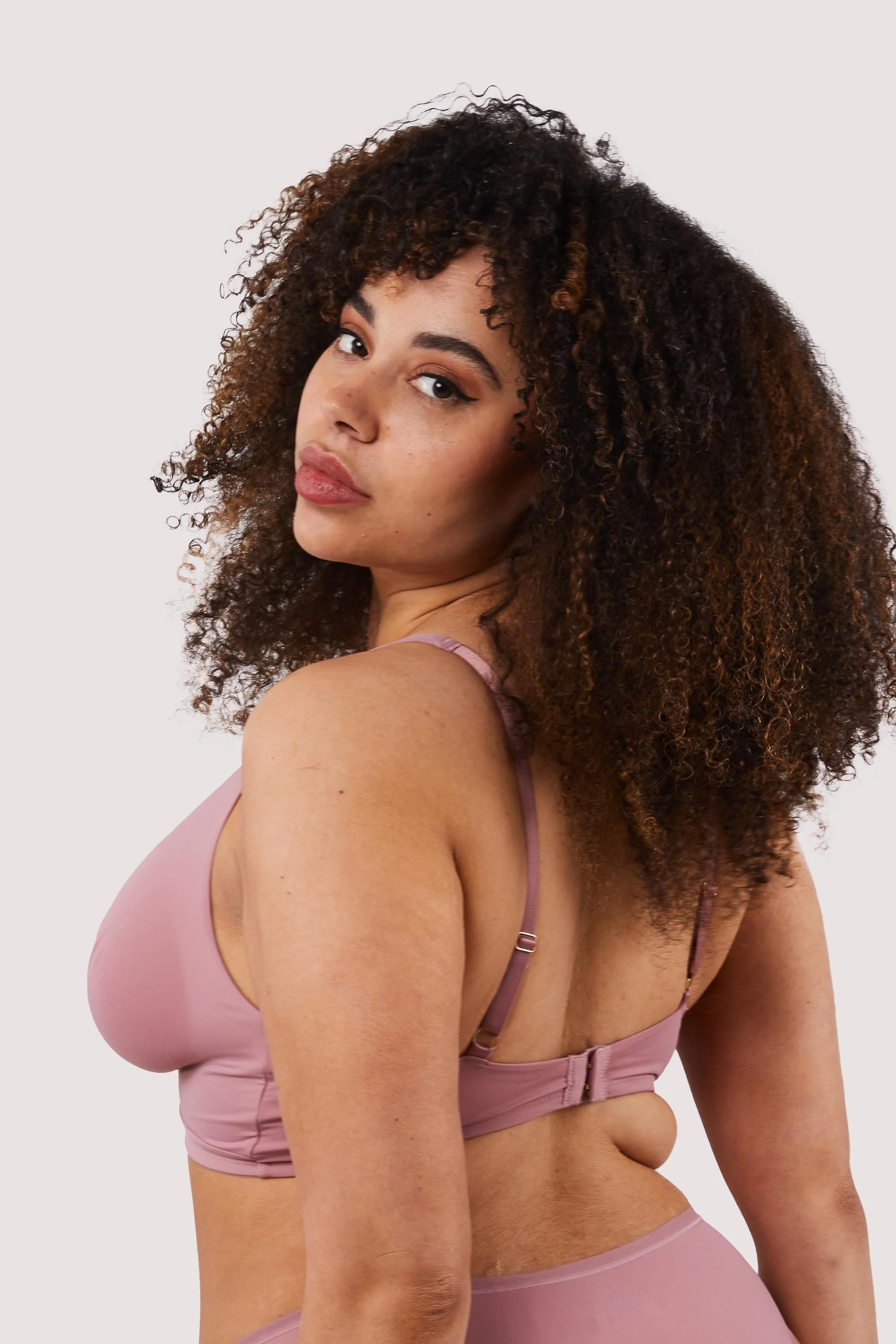 Second Skin Rose Recycled Triangle Bra - Image 9