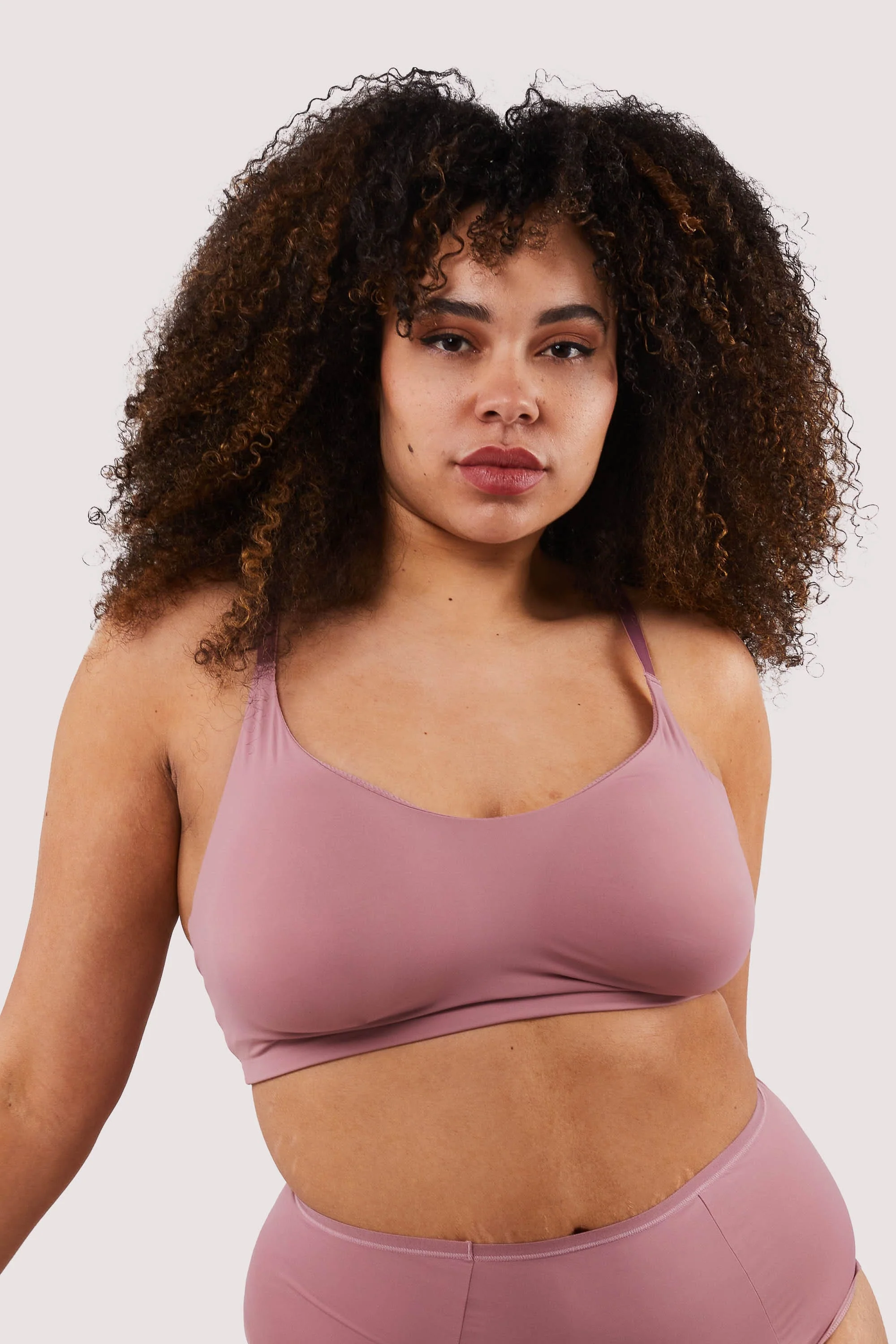 Second Skin Rose Recycled Crop Top Bra - Image 3