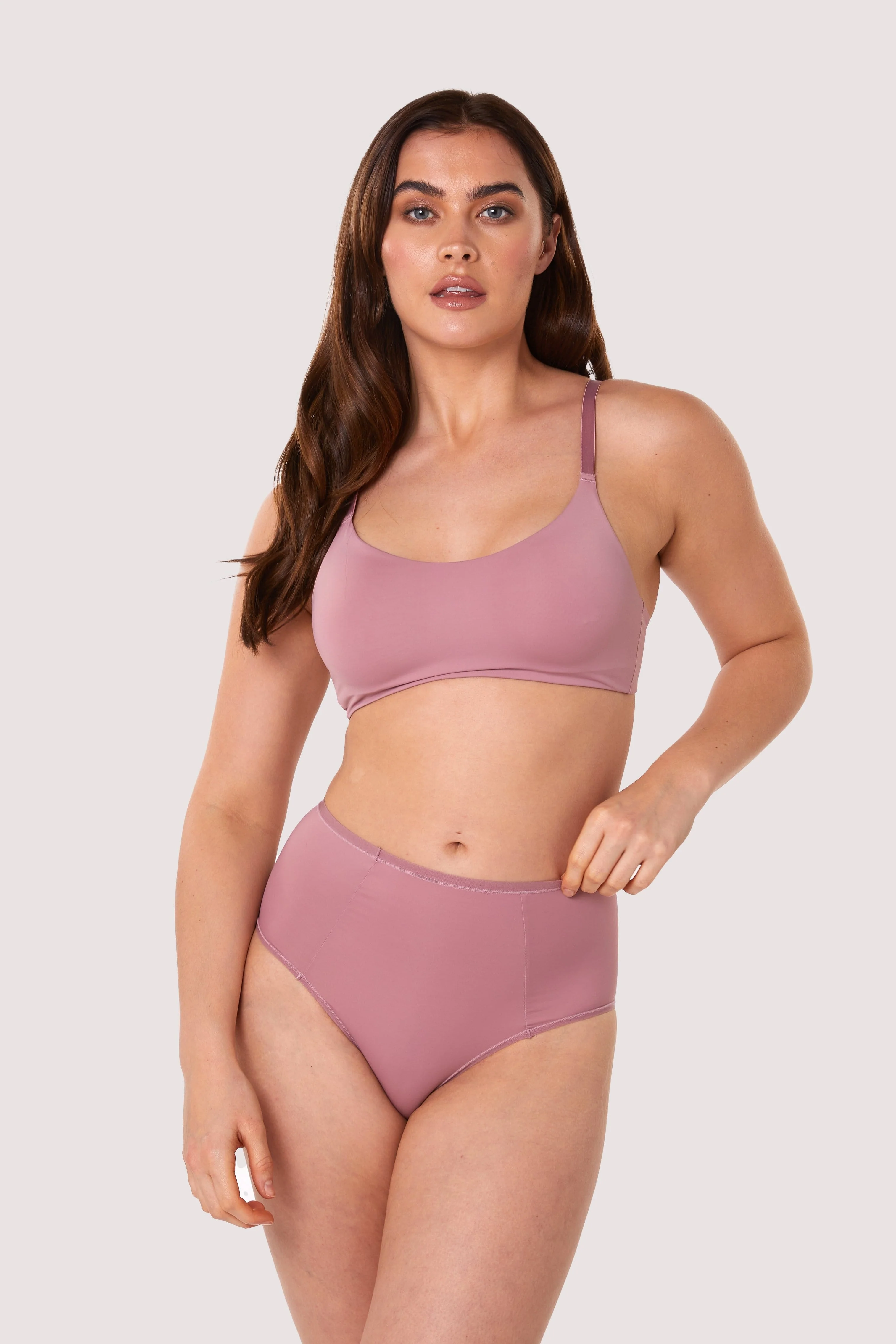 Second Skin Rose Recycled Crop Top Bra - Image 6