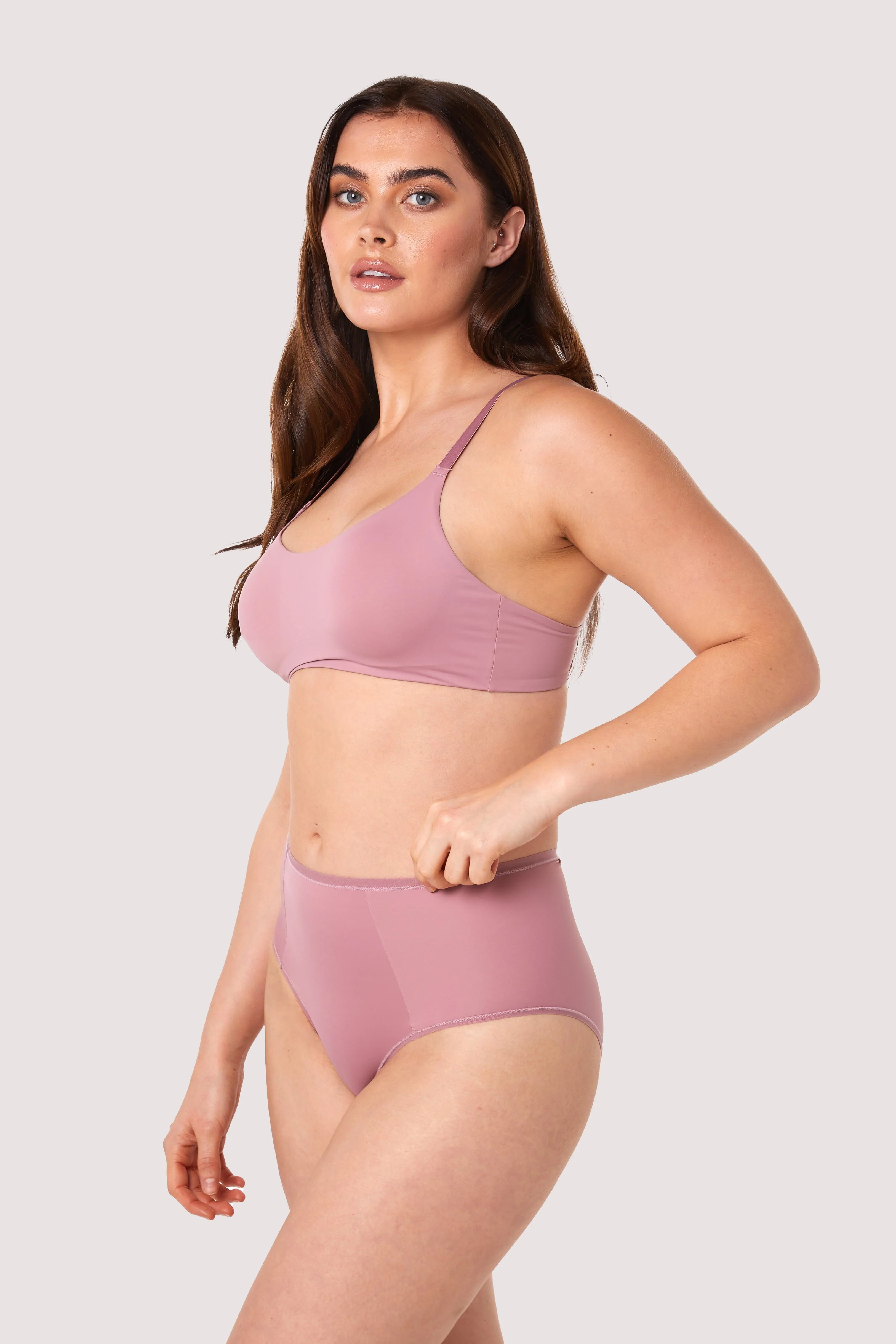 Second Skin Rose Recycled Crop Top Bra - Image 7