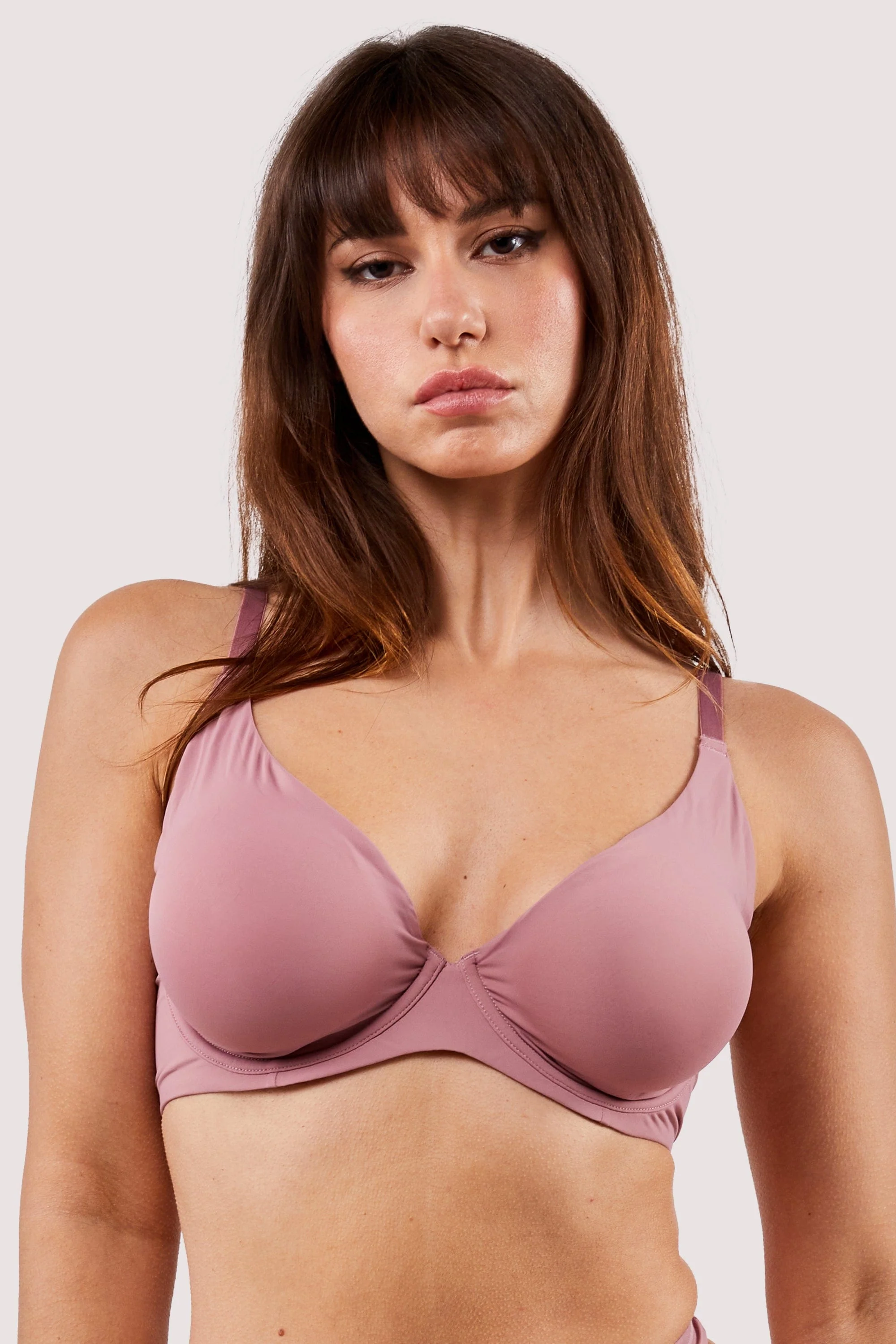 Second Skin Rose Recycled Plunge Bra - Image 3