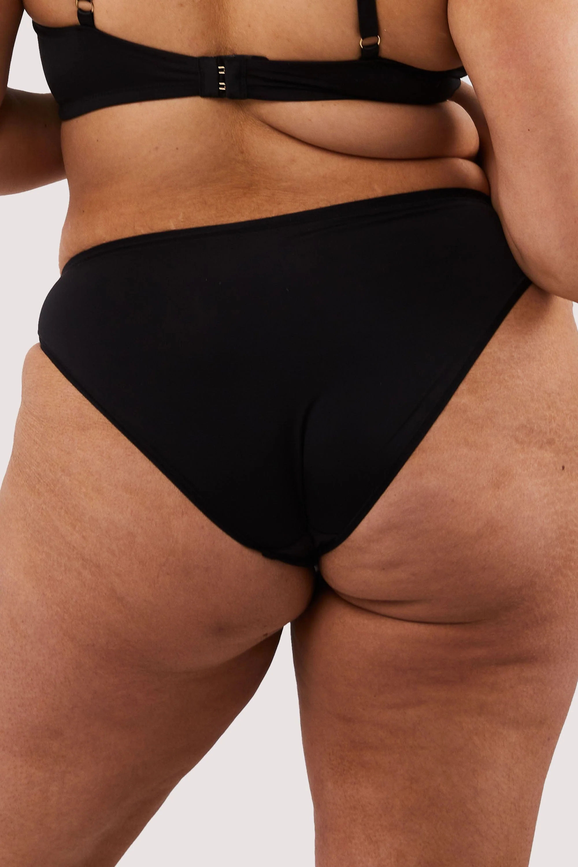 Second Skin Black Recycled Brief - Image 5