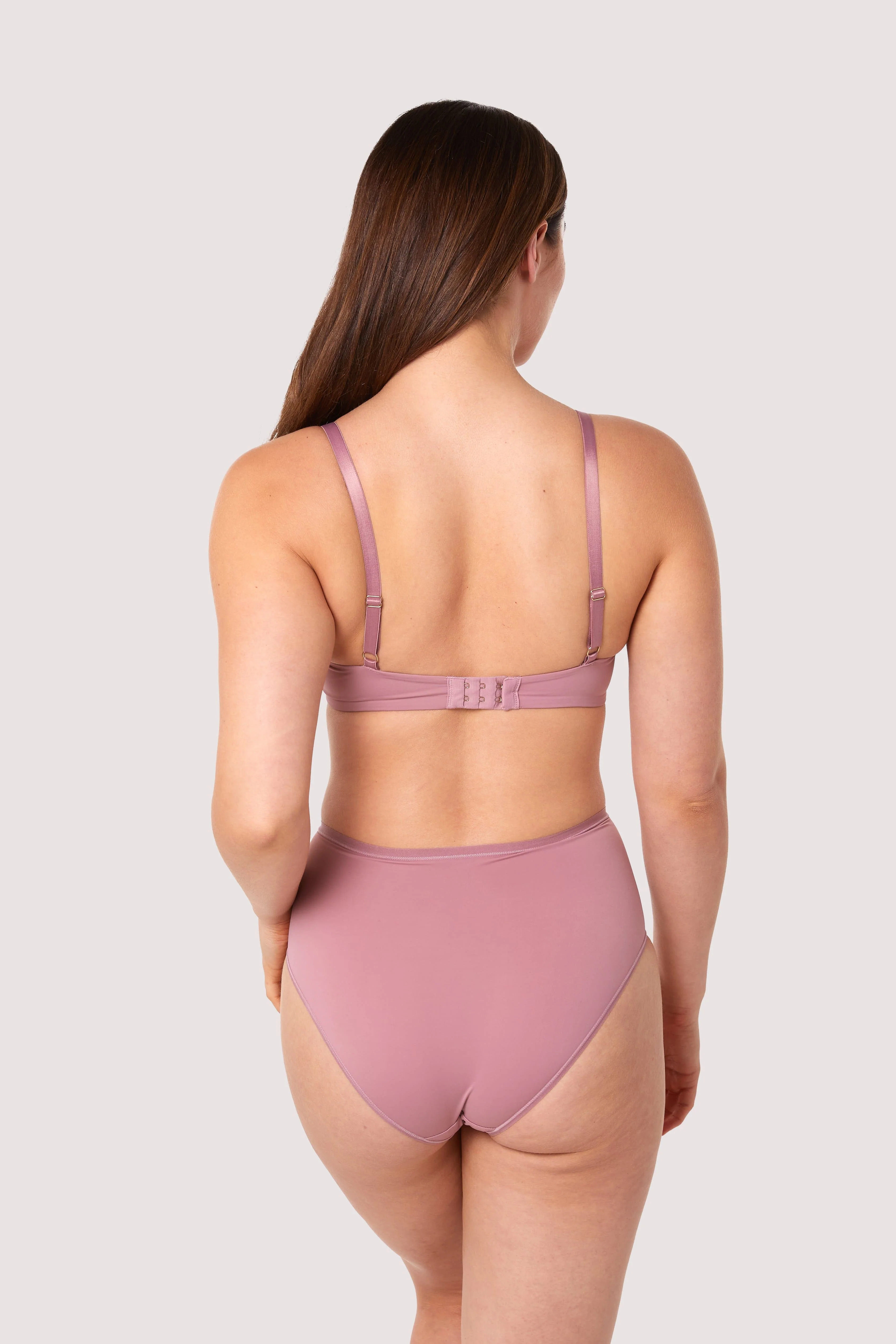 Second Skin Rose Recycled Highwaist Brief - Image 8