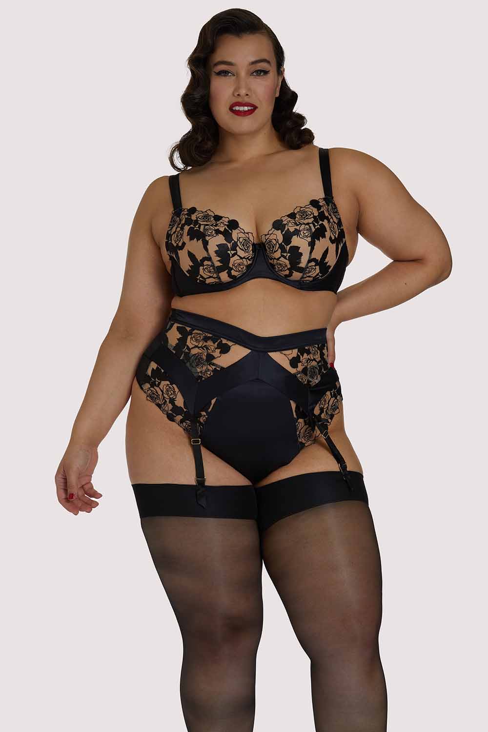 Rosabelle Curve Suspender Belt - Image 3