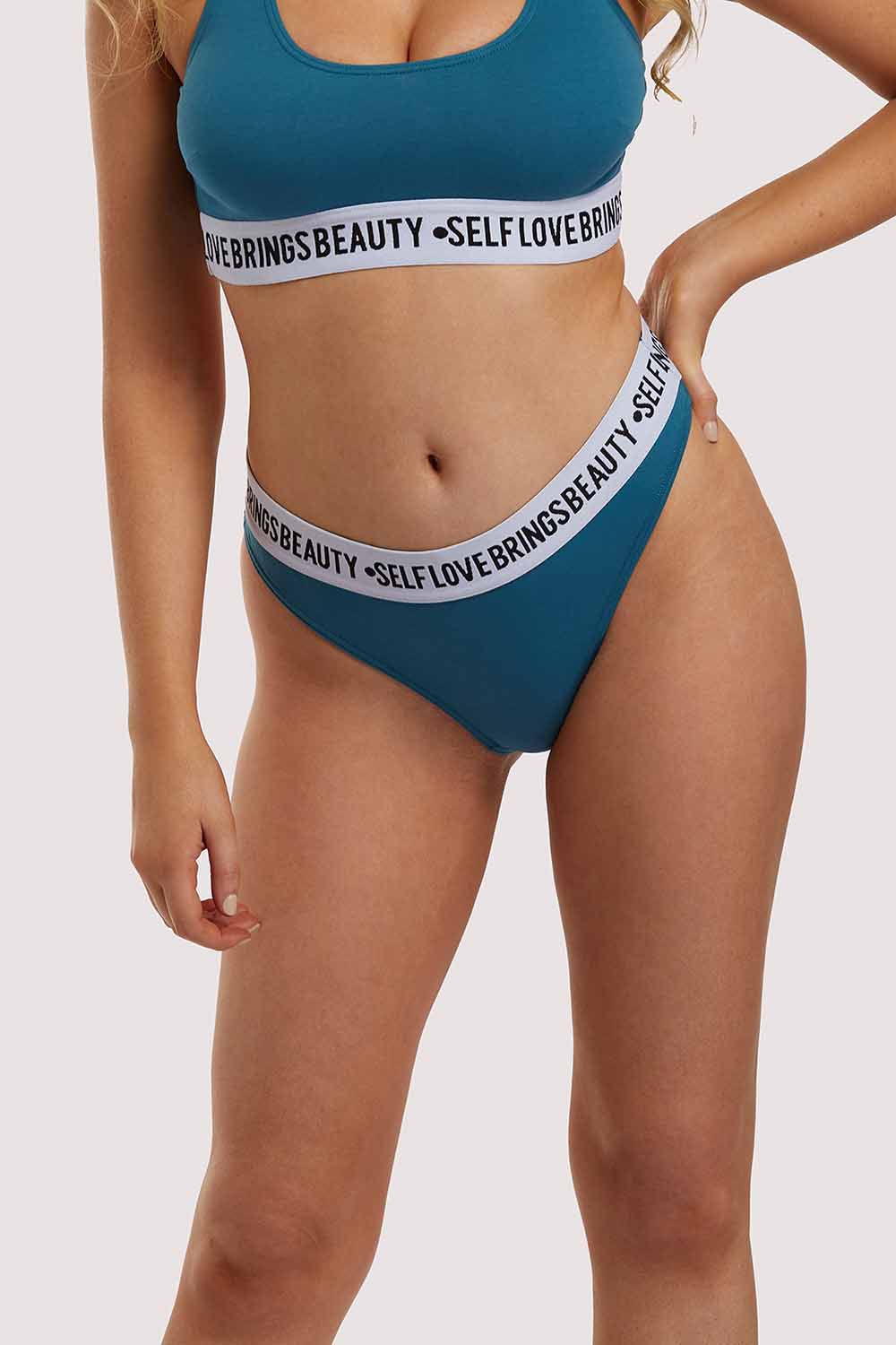 Self Love Teal Brief - Image 7