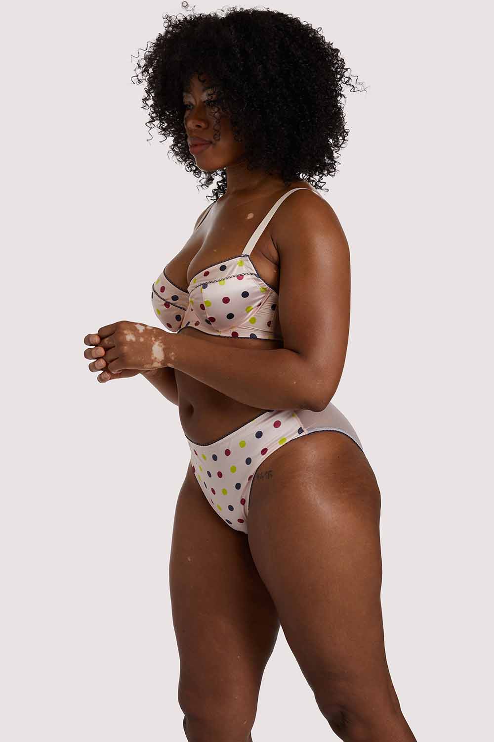 Rowswell Polka dot Peach Highwaist - Image 6