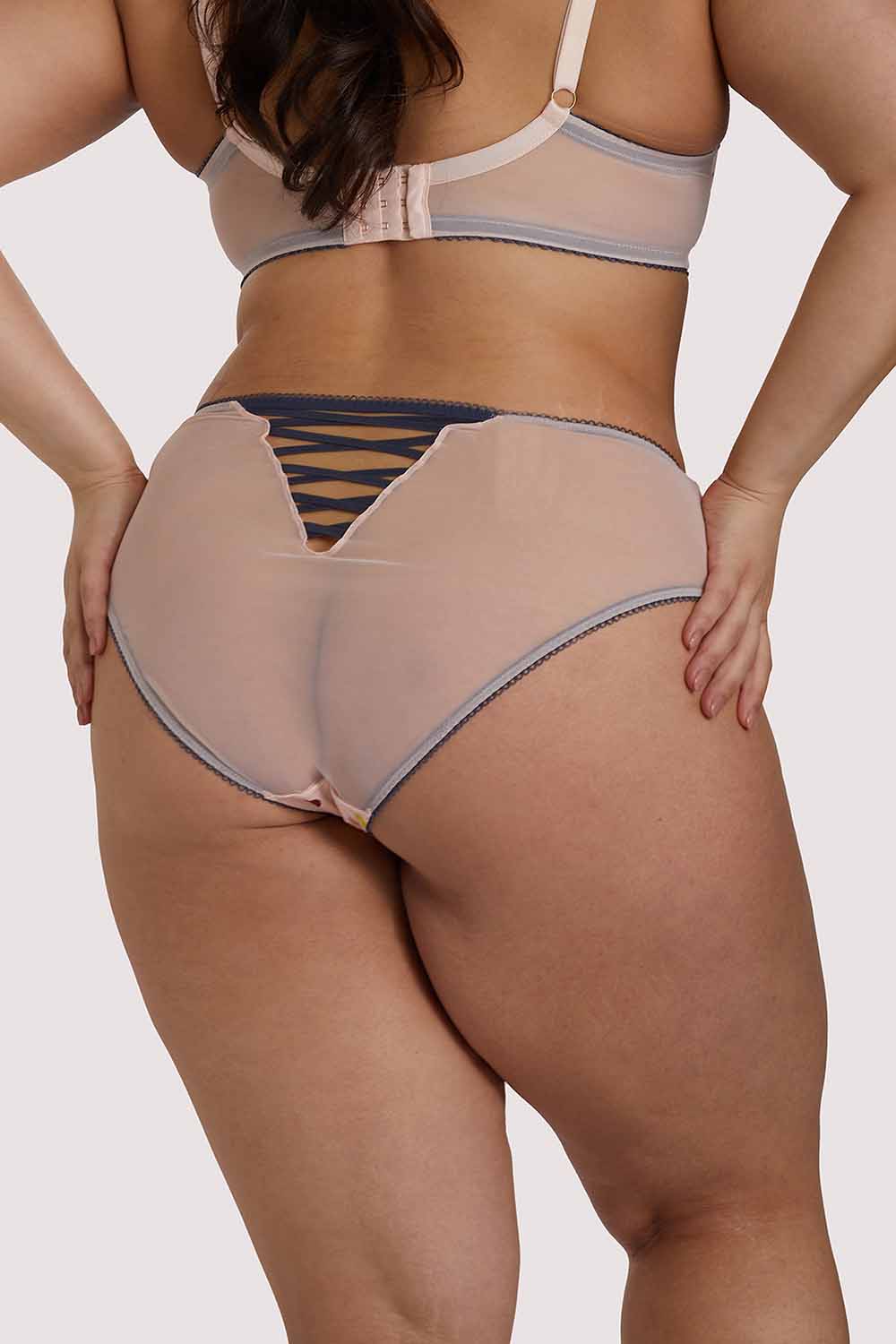 Rowswell Polka dot Peach Highwaist - Image 7