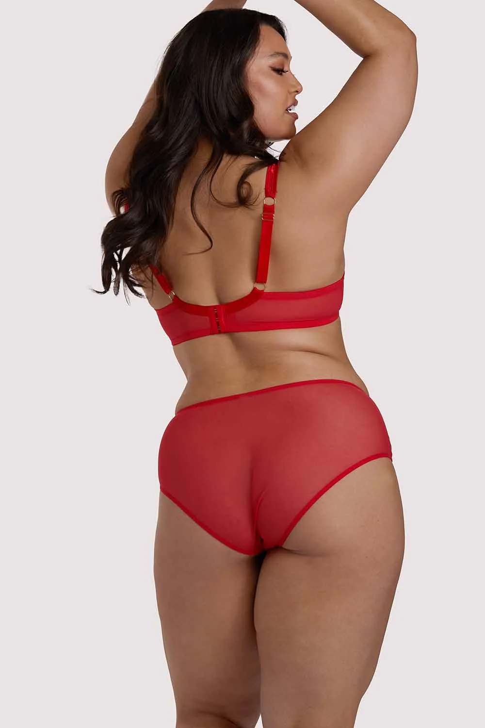 Leona Red Plunge bra - Image 14
