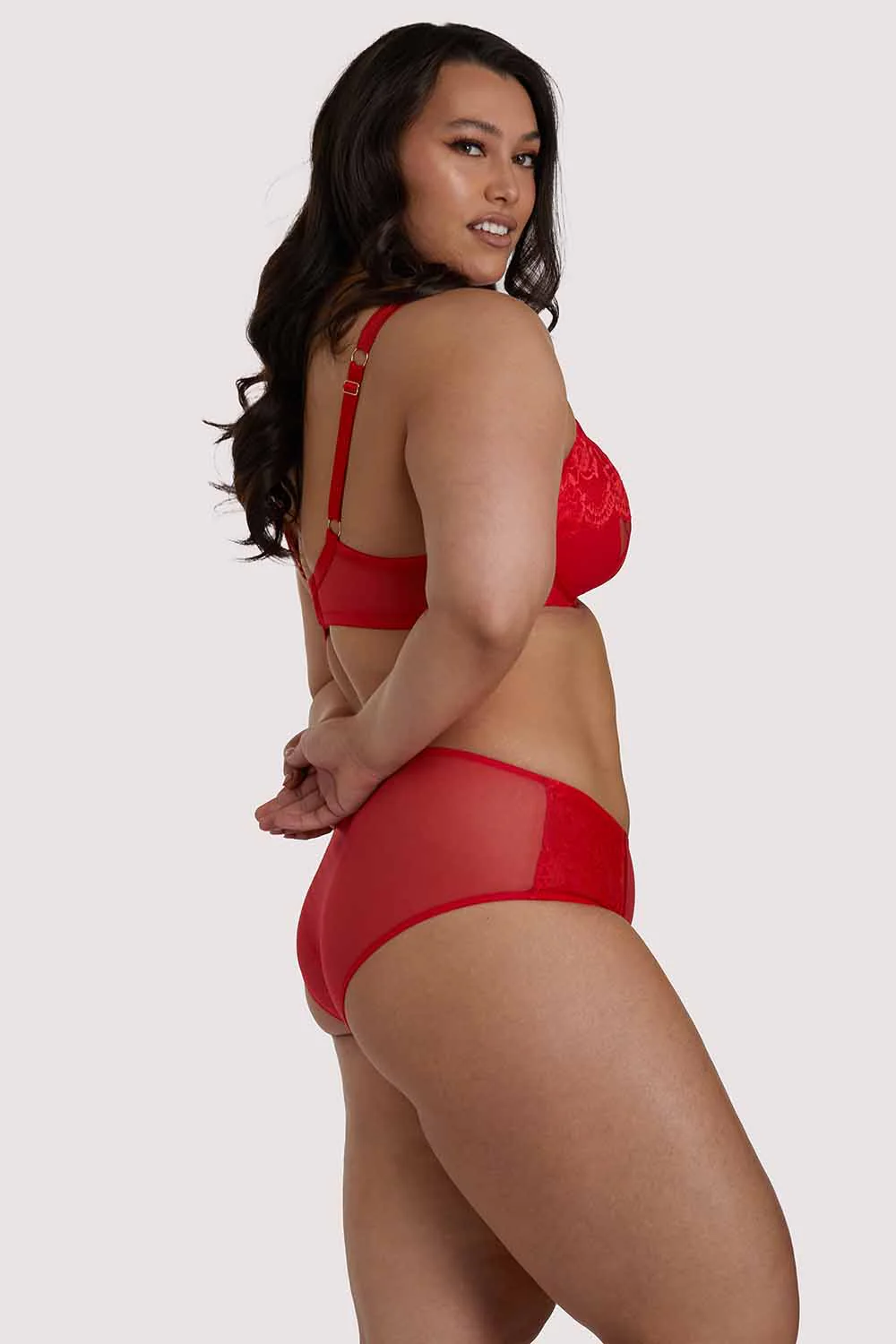 Leona Red Plunge bra - Image 15