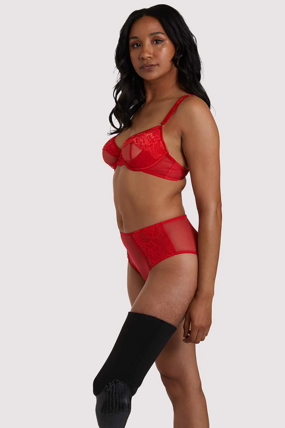 Leona Red Plunge bra - Image 8