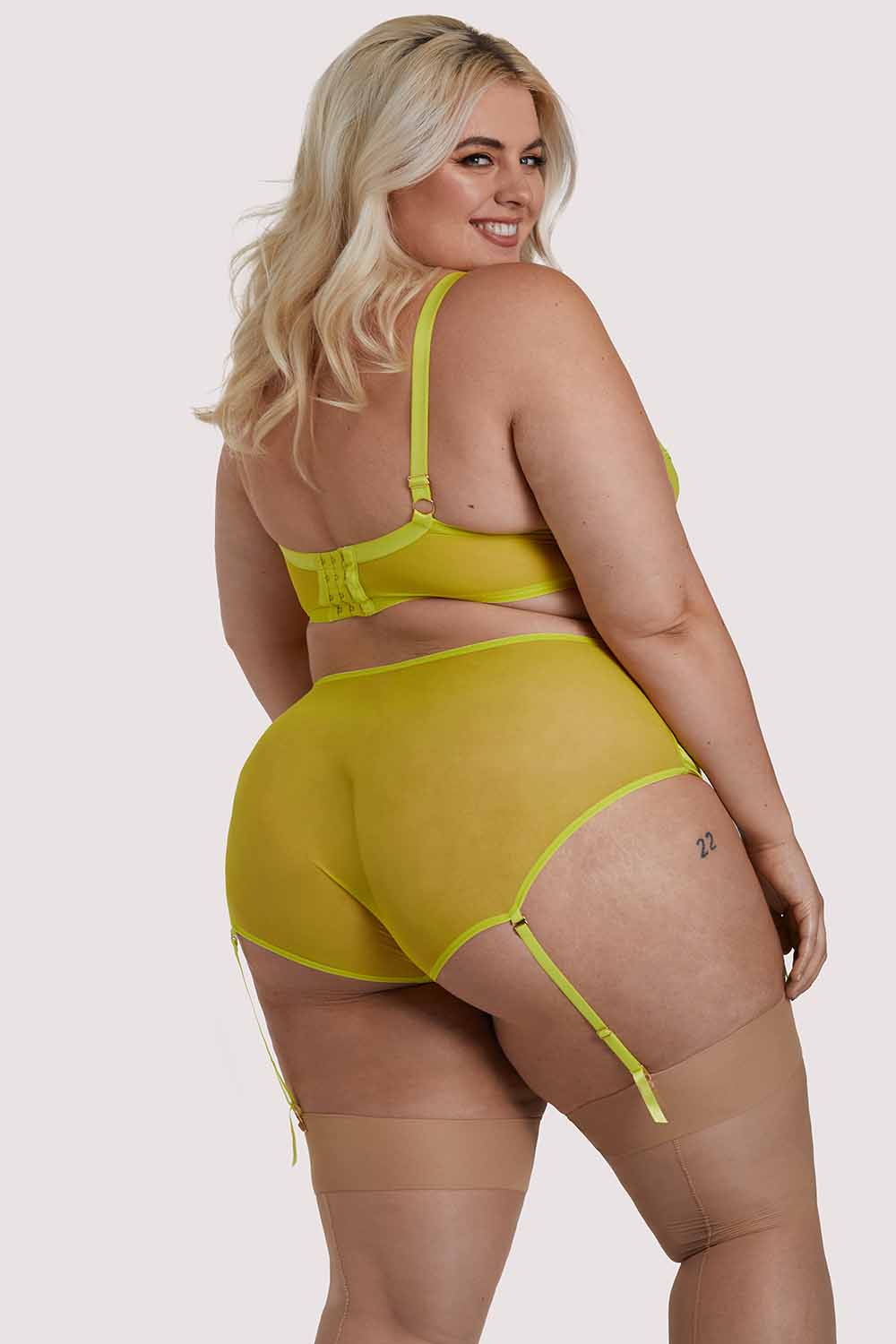 Nahli Longline Lime Bra - Image 10