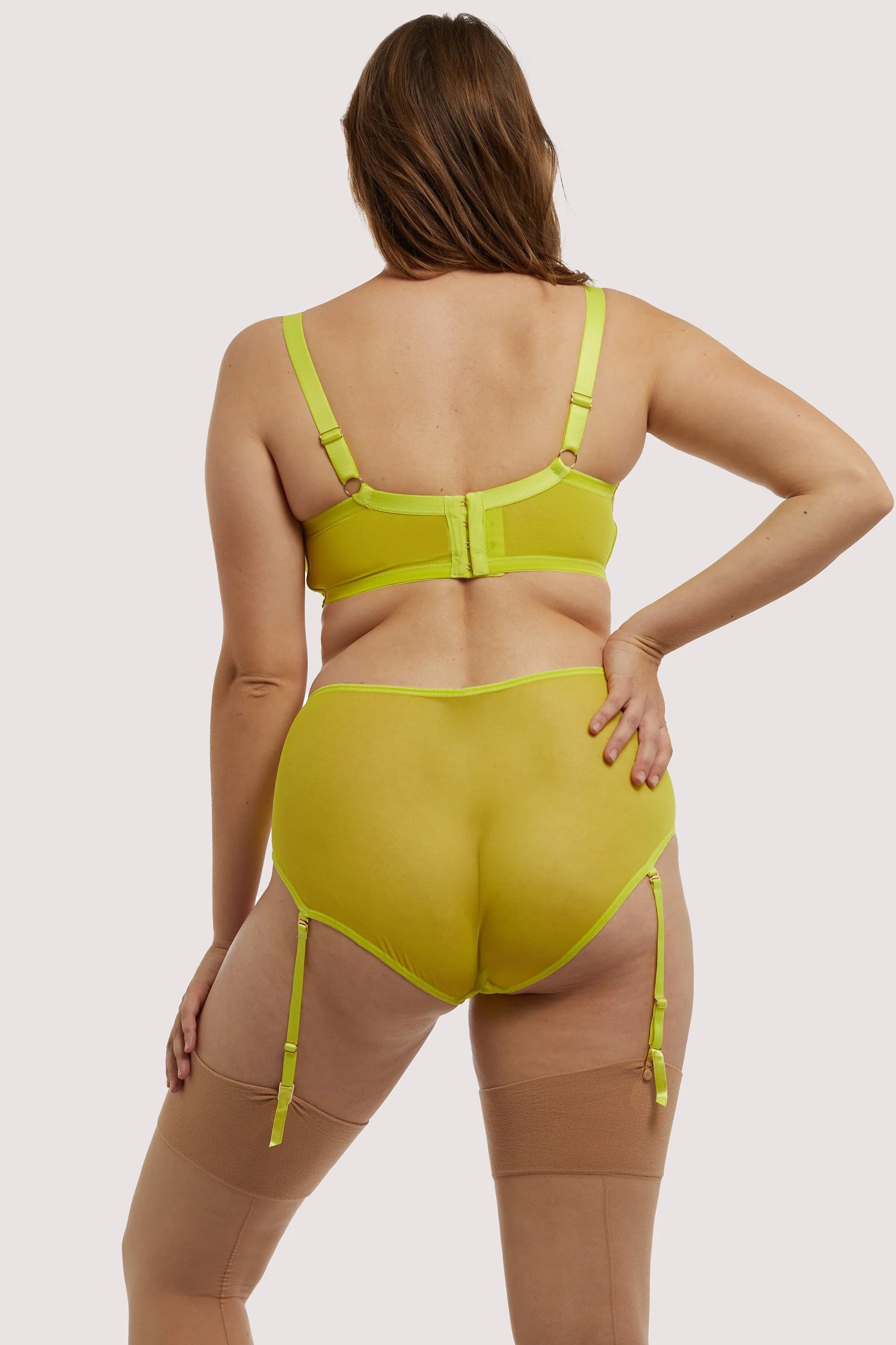 Nahli Longline Lime Bra - Image 14