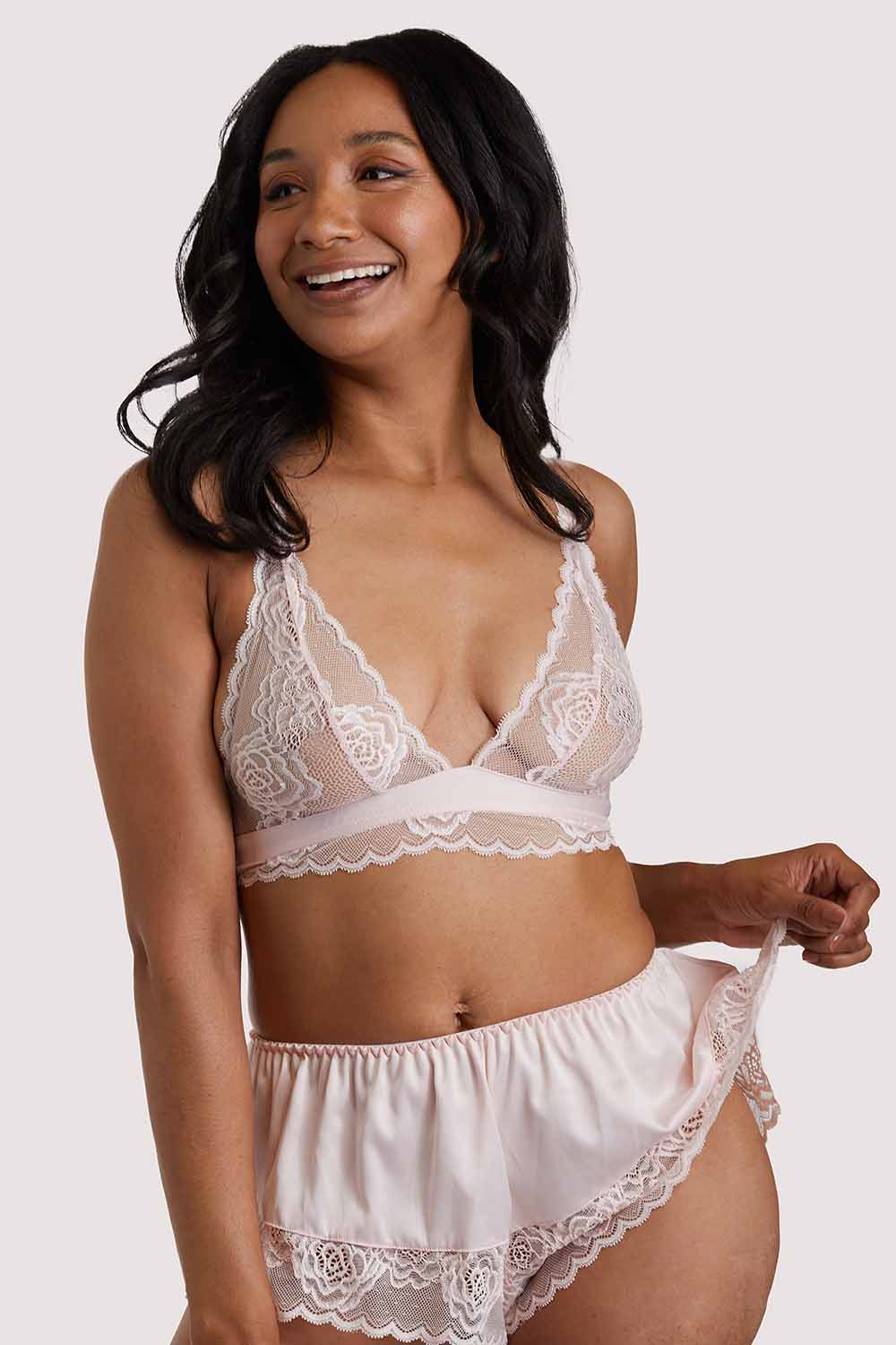 Georgina Lace Bra & Shorts - Image 5