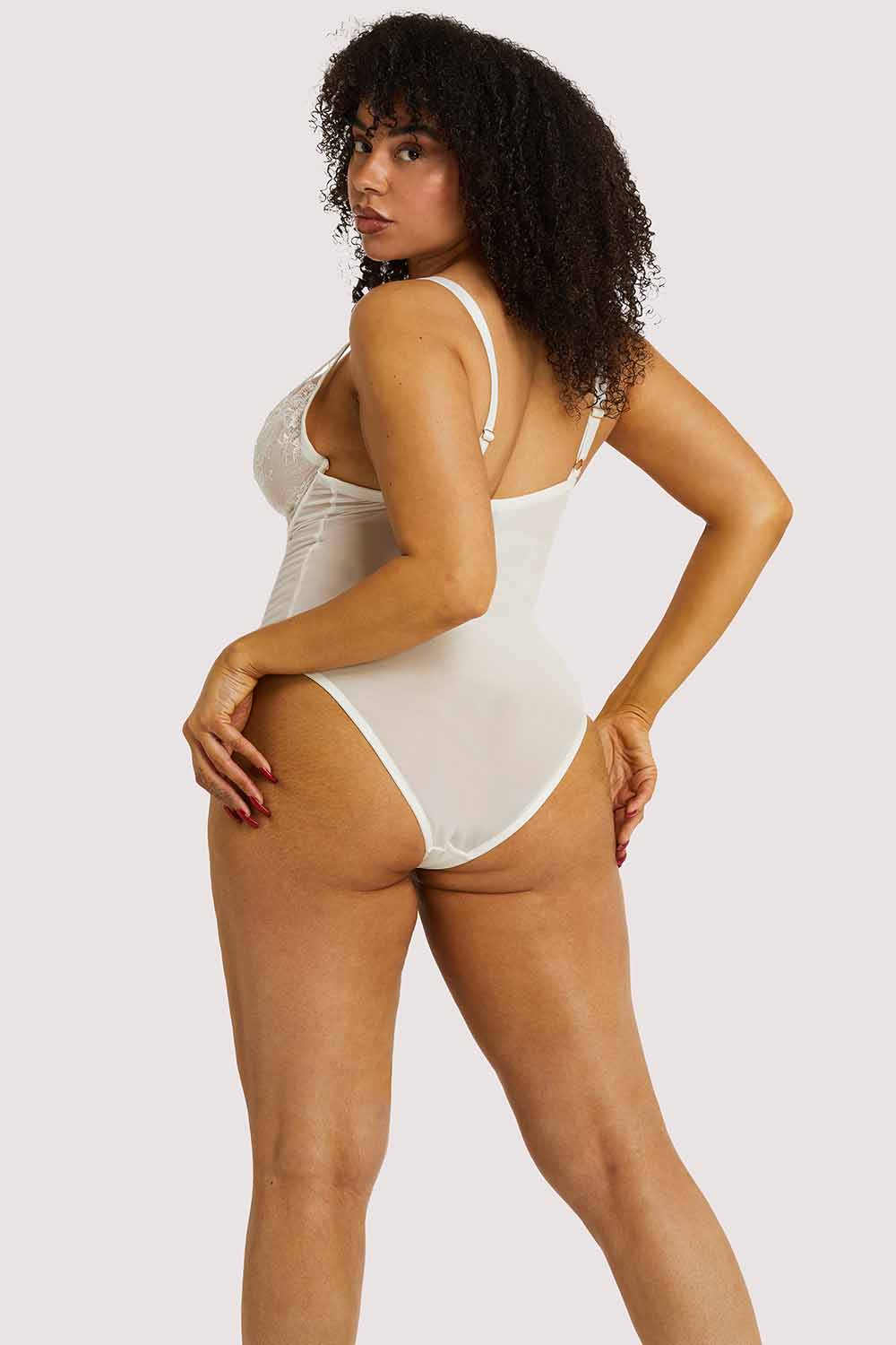 White Leslie Bodysuit - Image 3