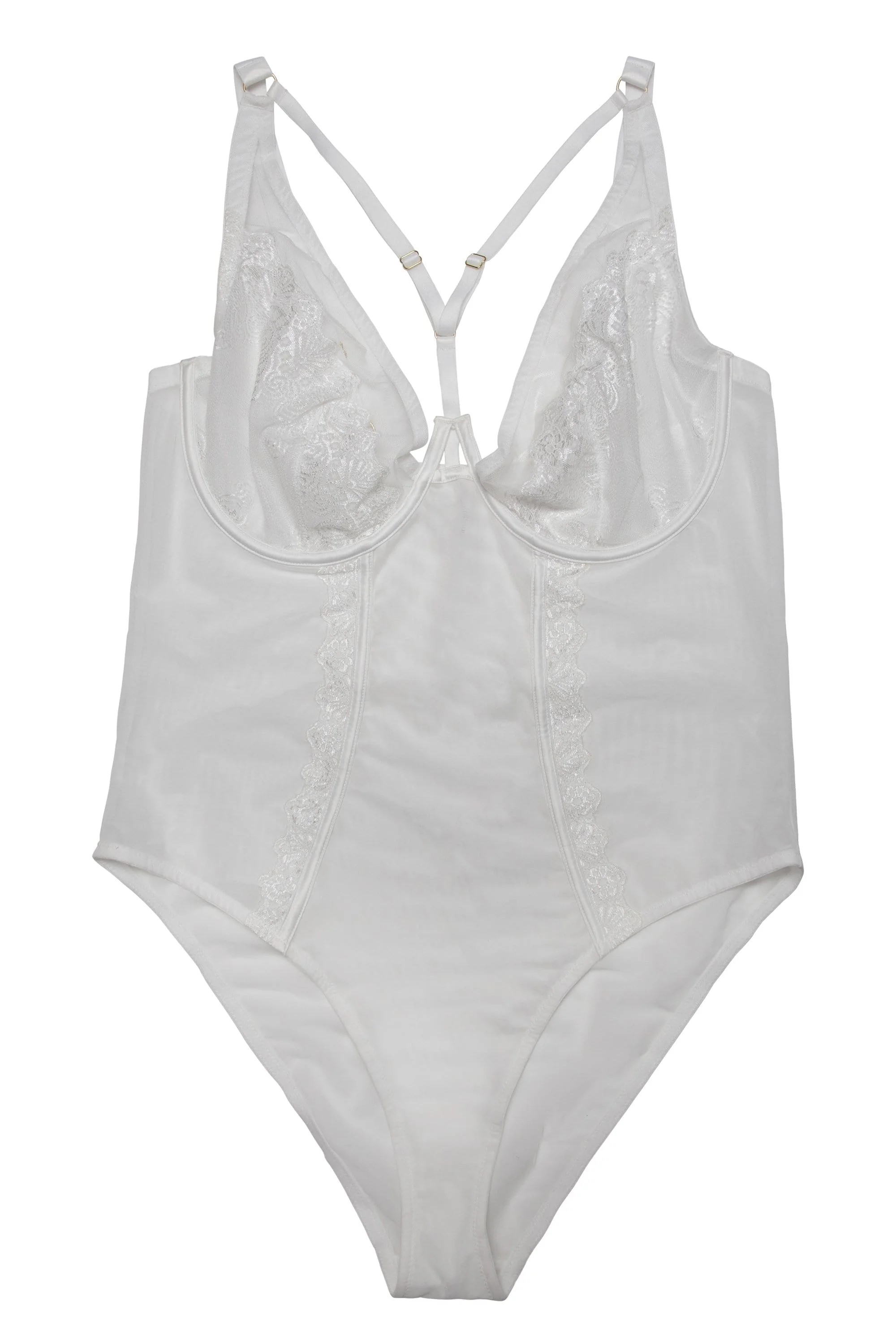 White Leslie Bodysuit - Image 4