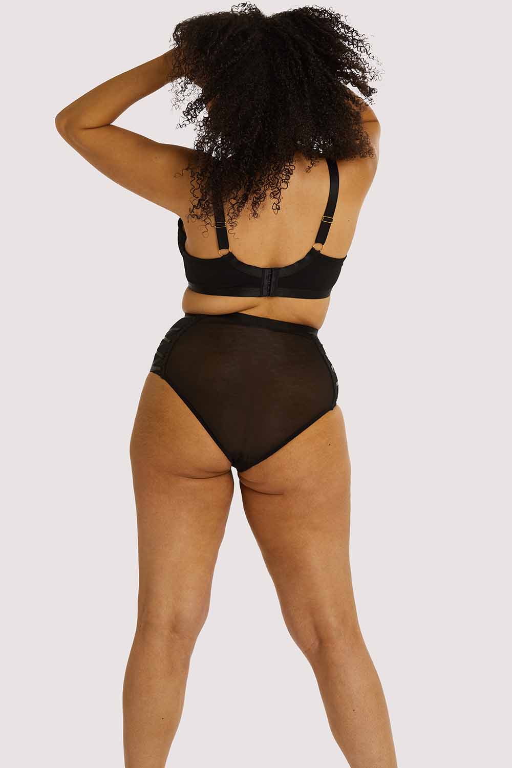 Ericka Black High Waist Brief - Image 3