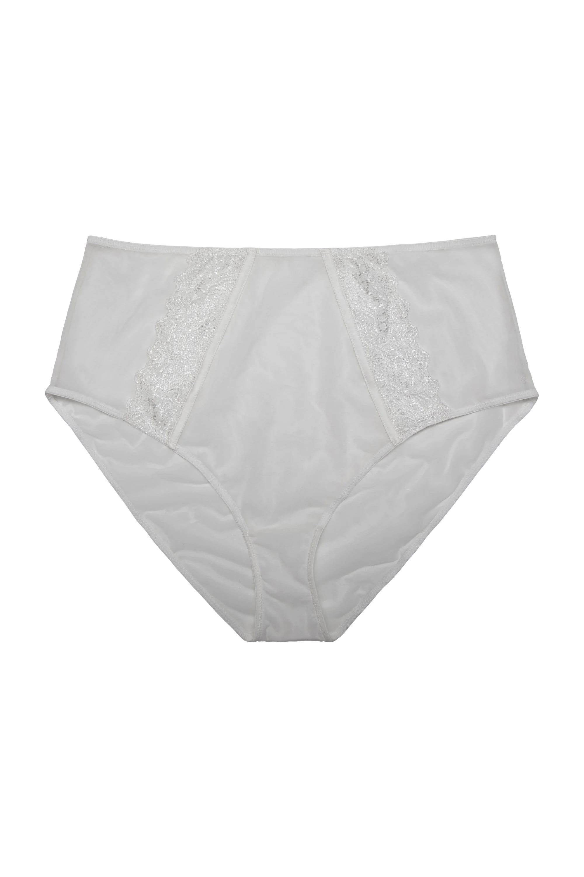 Leslie White High Waist Brief - Image 4