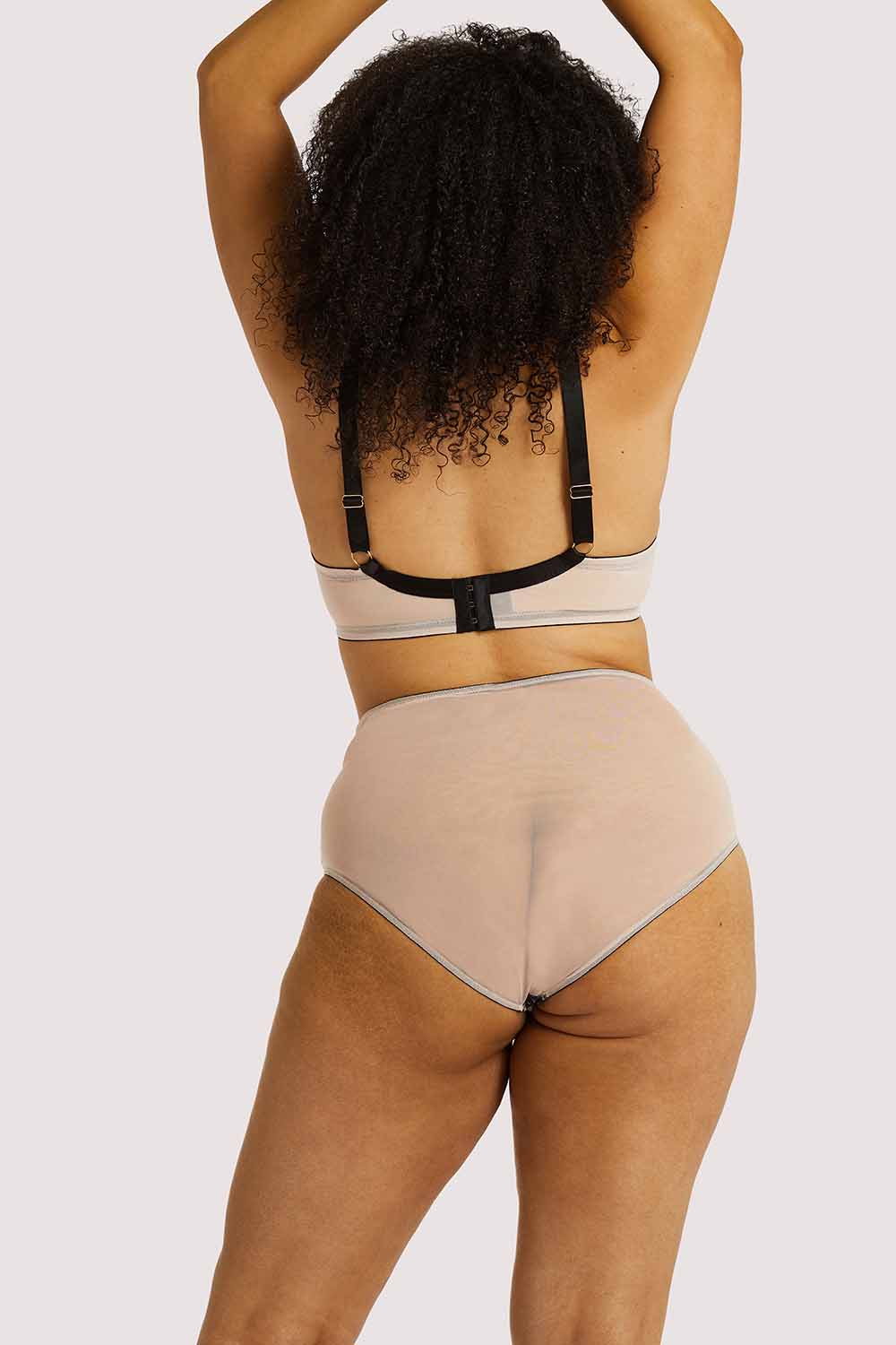 Evie Black & Peach Brief - Image 3