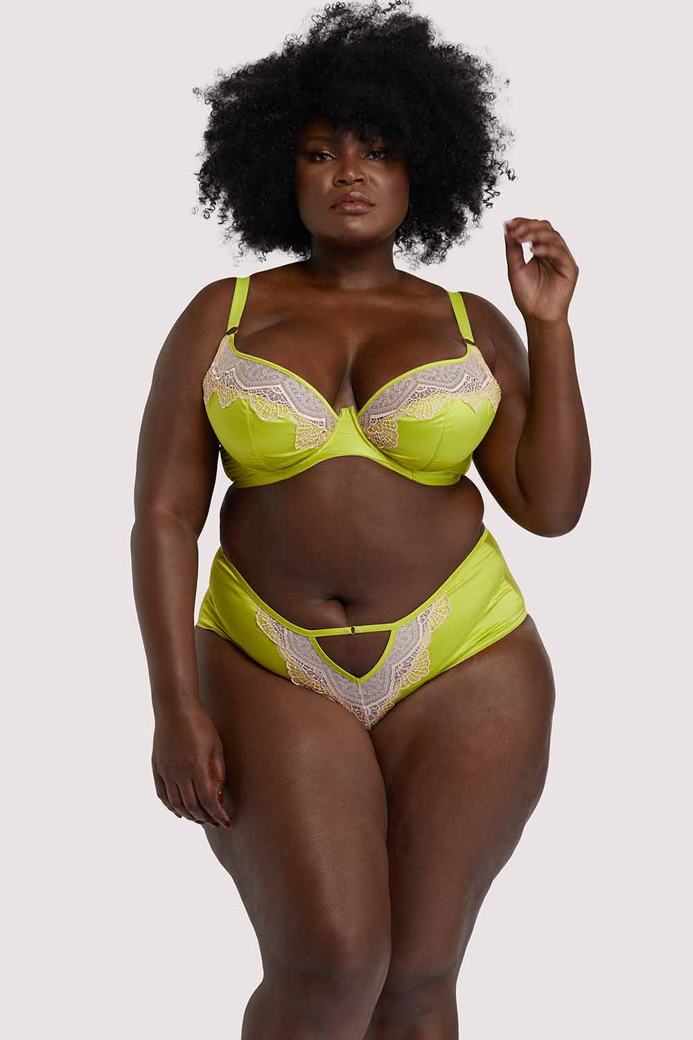 Vivi Chartreuse Highwaist - Image 3