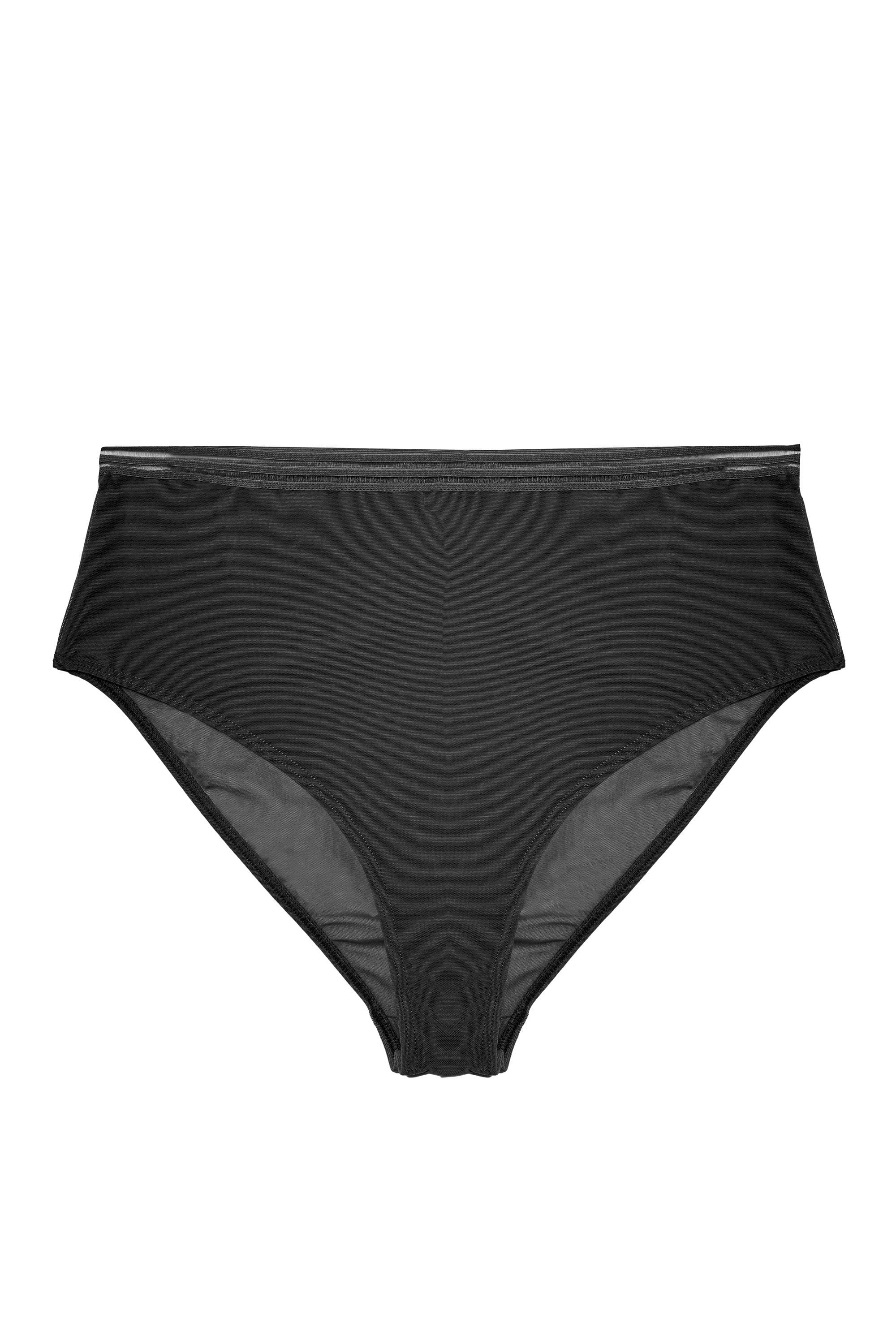 Chelsea Black Mesh Highwaist Brief - Image 7
