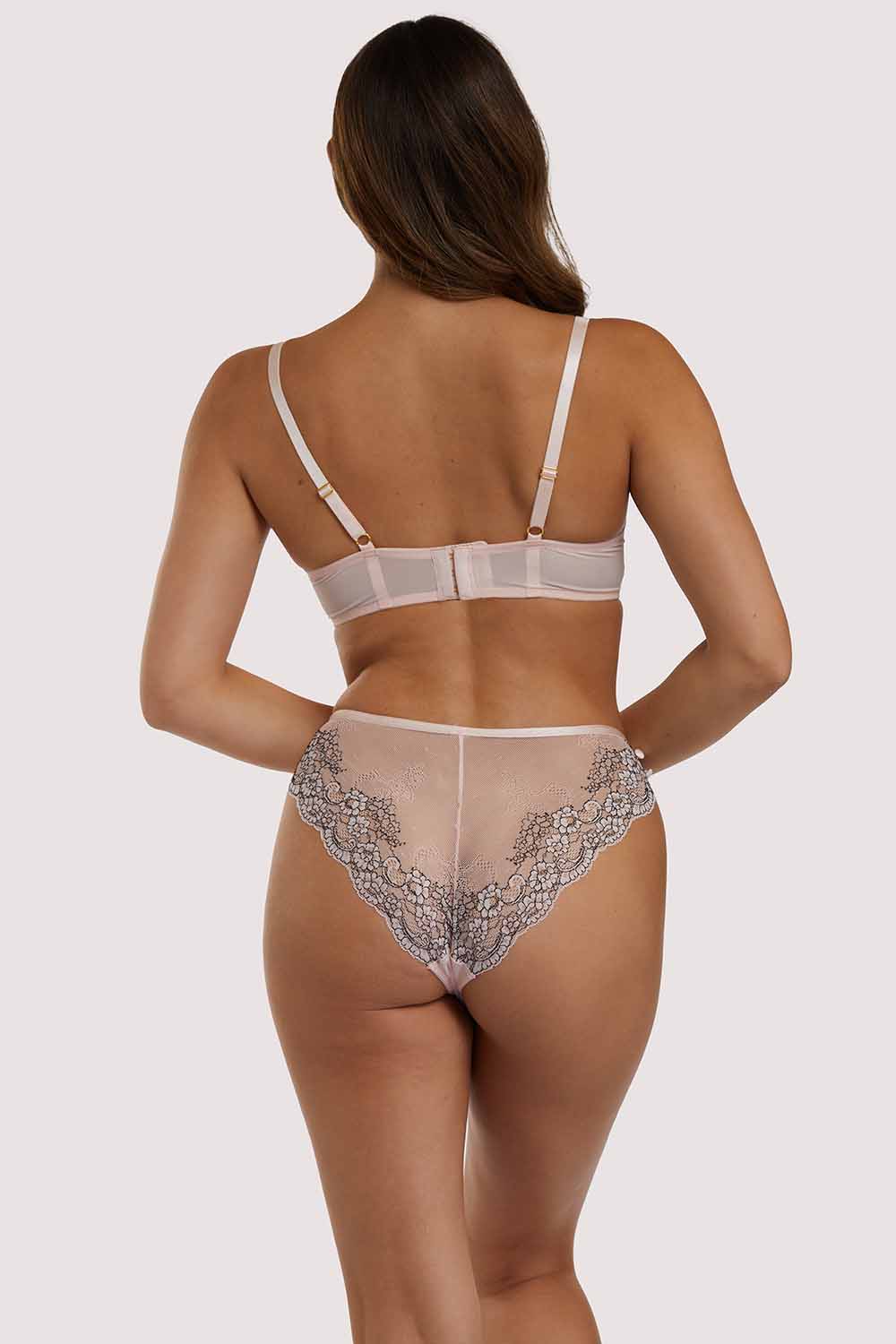 Jenny Graphic Lace Blush Brief - Image 5
