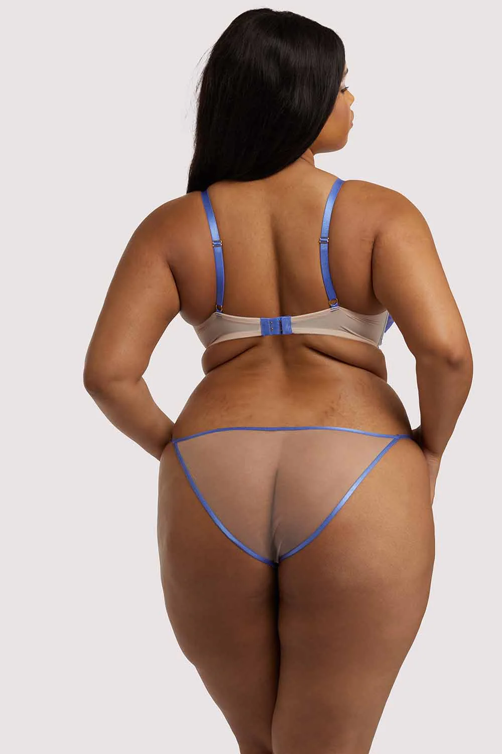 Mya Blue Lace Bra - Image 12