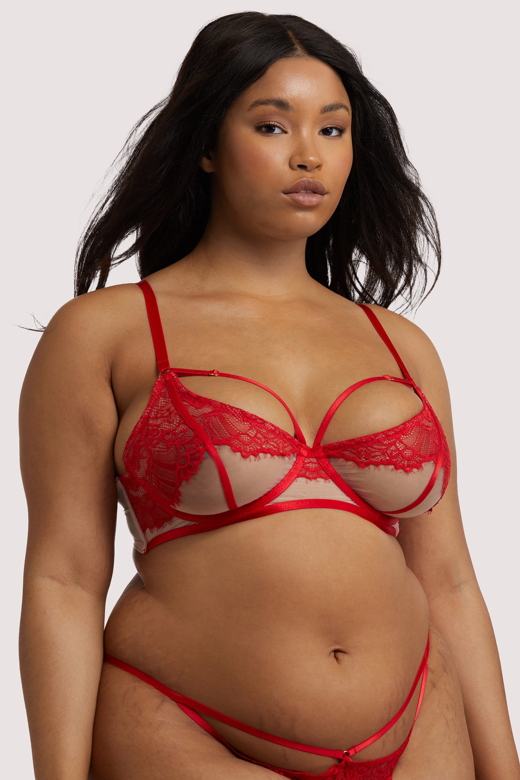 Mya Red Lace bra - Image 12