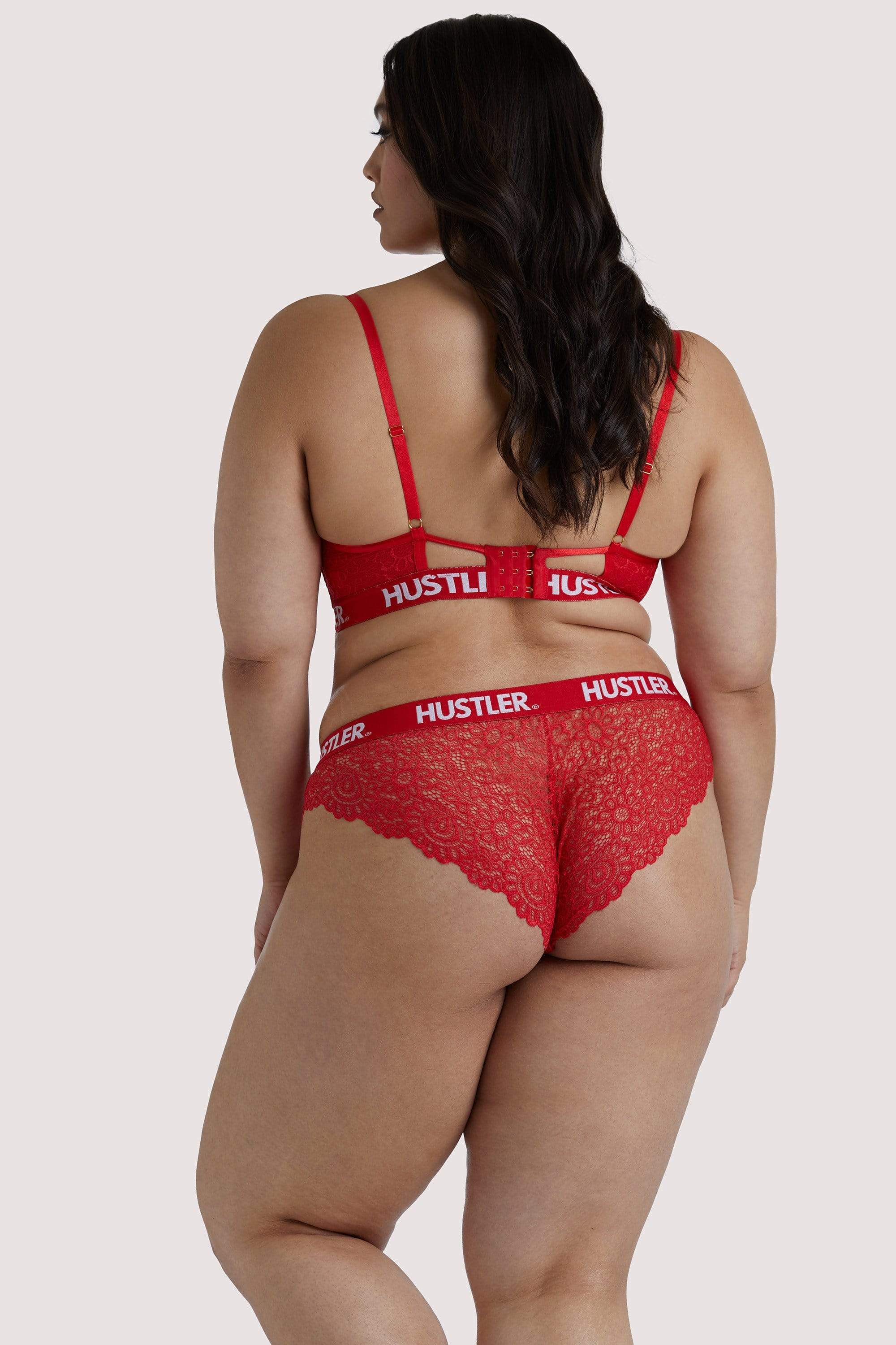 Branded Red Lace Bra - Image 7