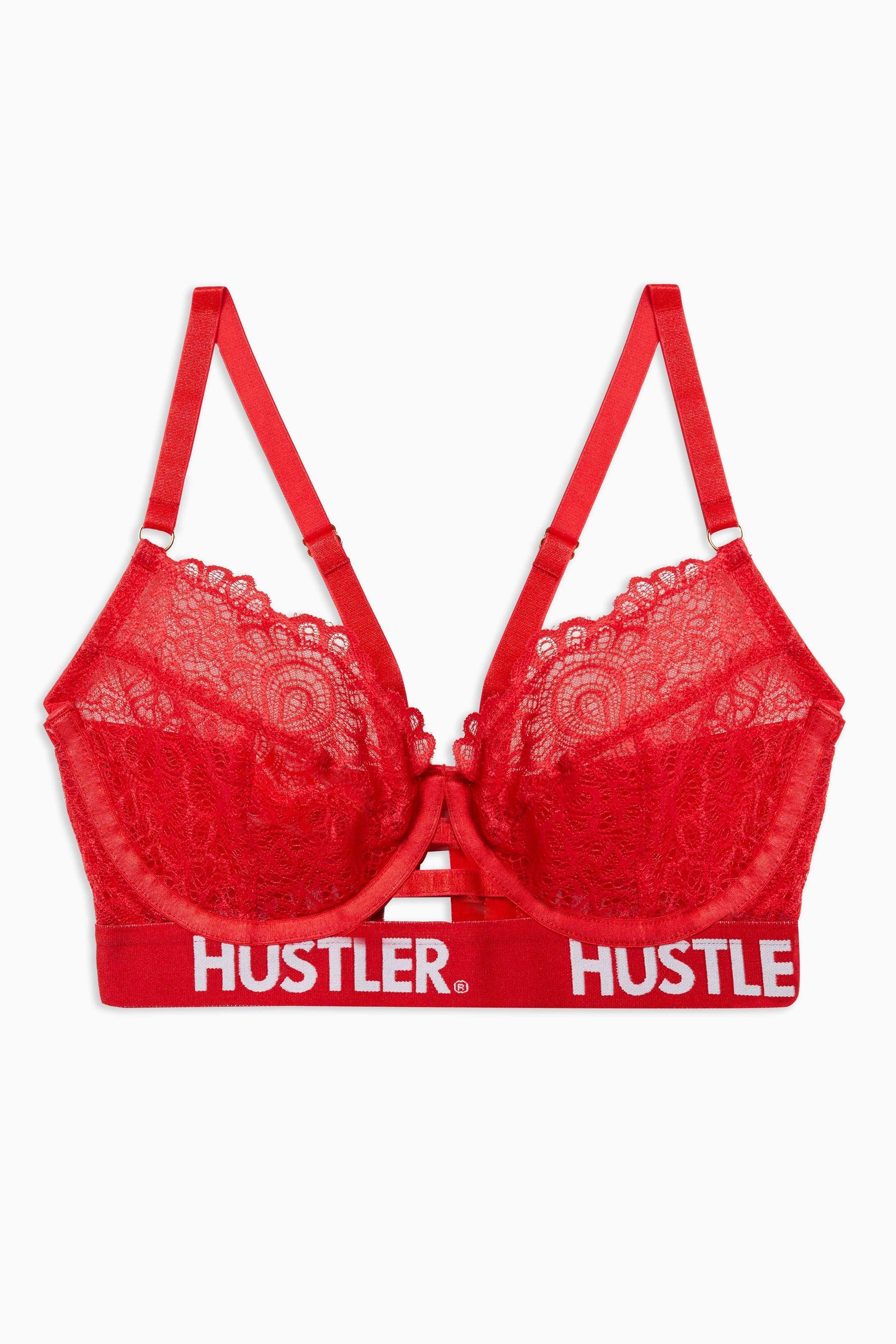 Branded Red Lace Bra - Image 9