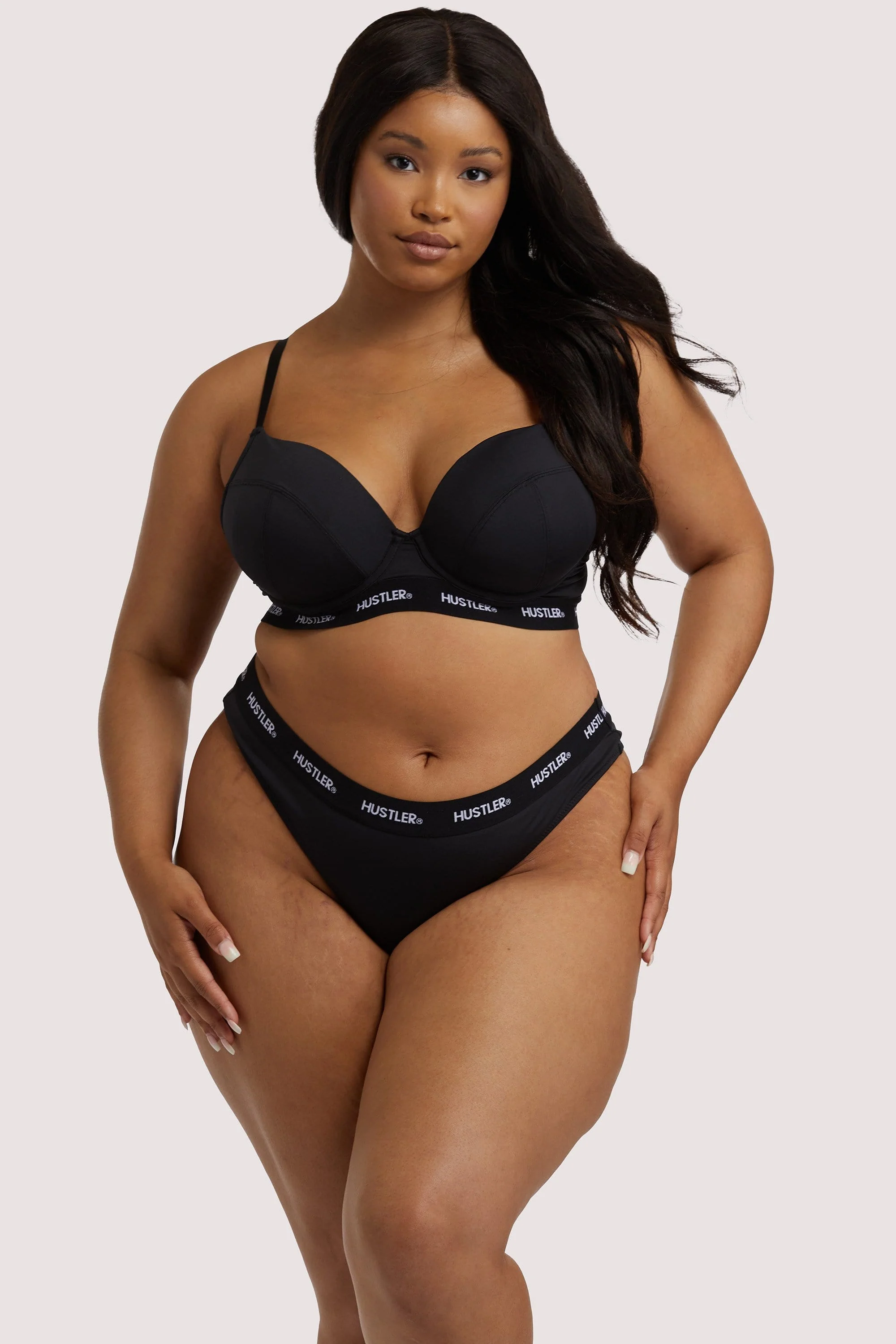 Branded Thong Black - Image 9