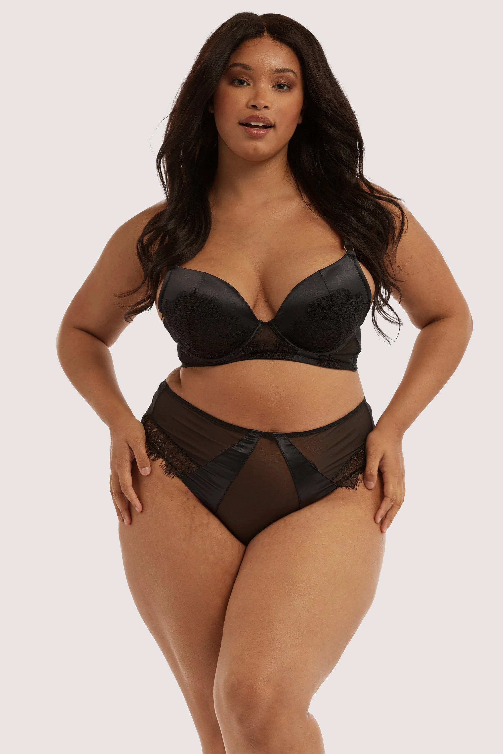 Melina Black Highwaist Brief - Image 10