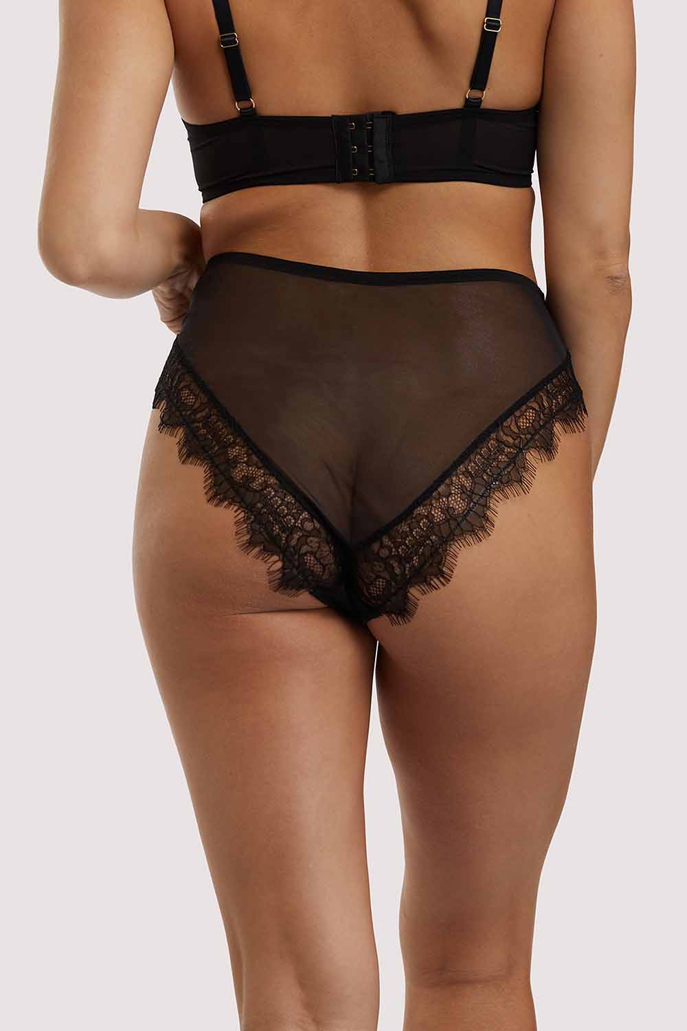 Melina Black Highwaist Brief - Image 5