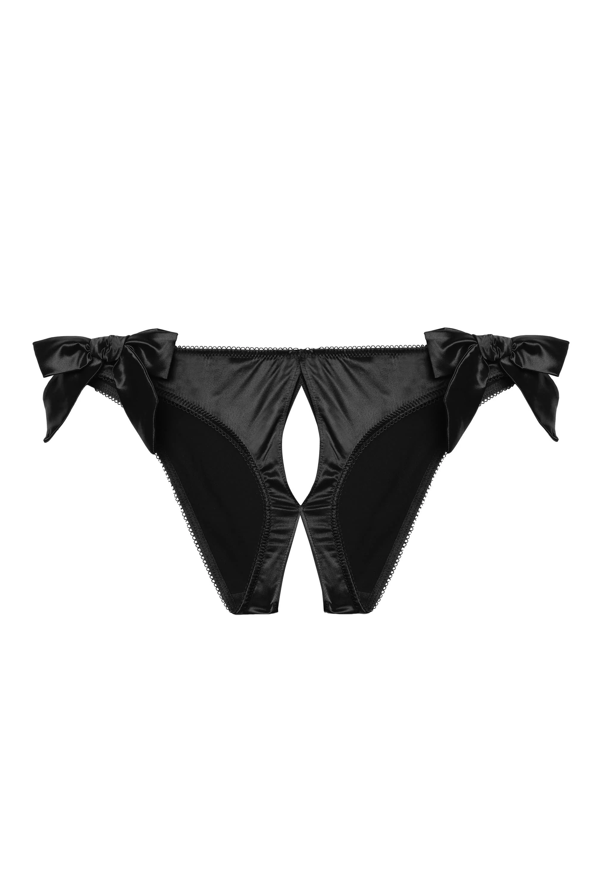 Yva Black Bow Ouvert Brief - Image 2