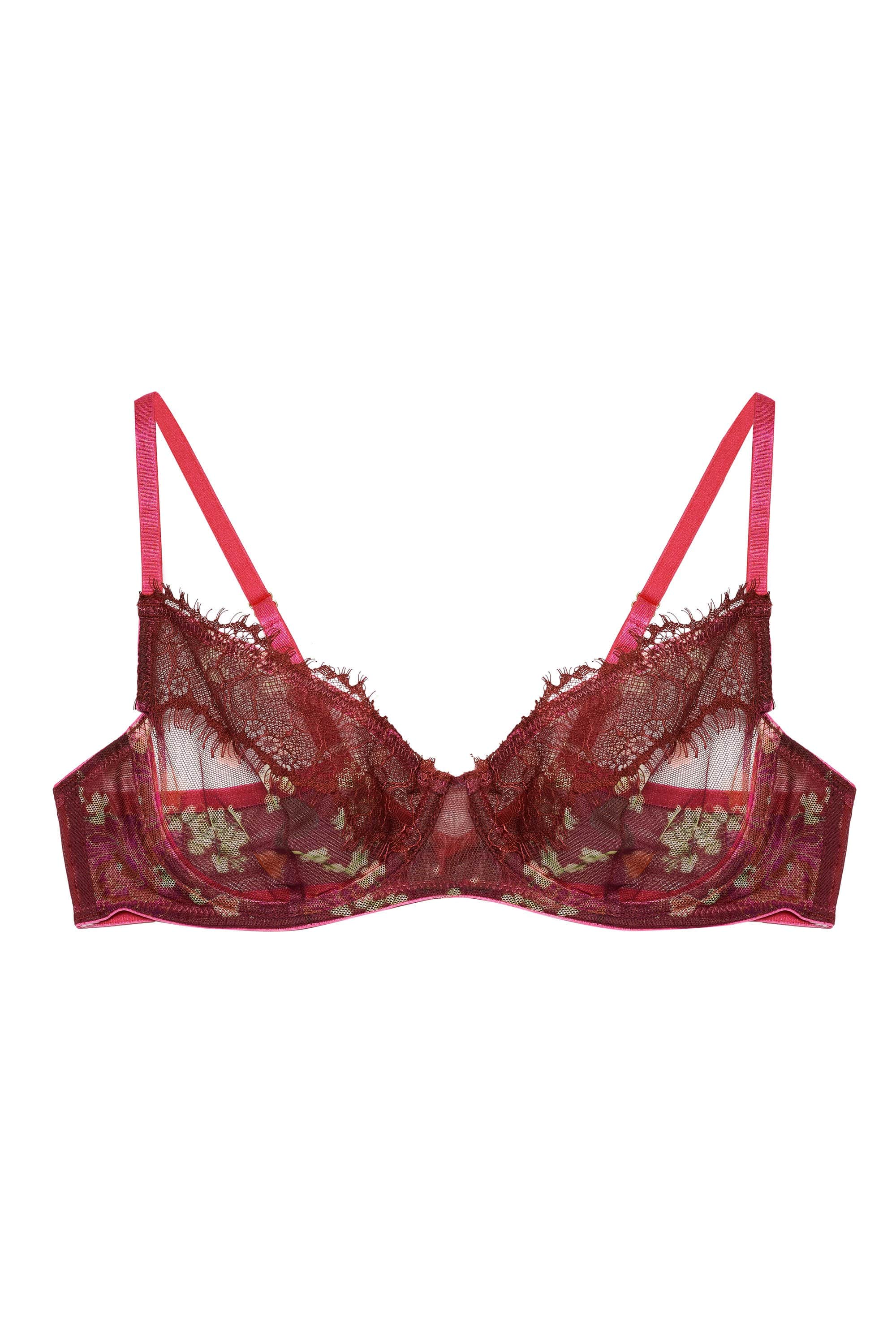 Neve Kimono Print Plunge Bra - Image 9