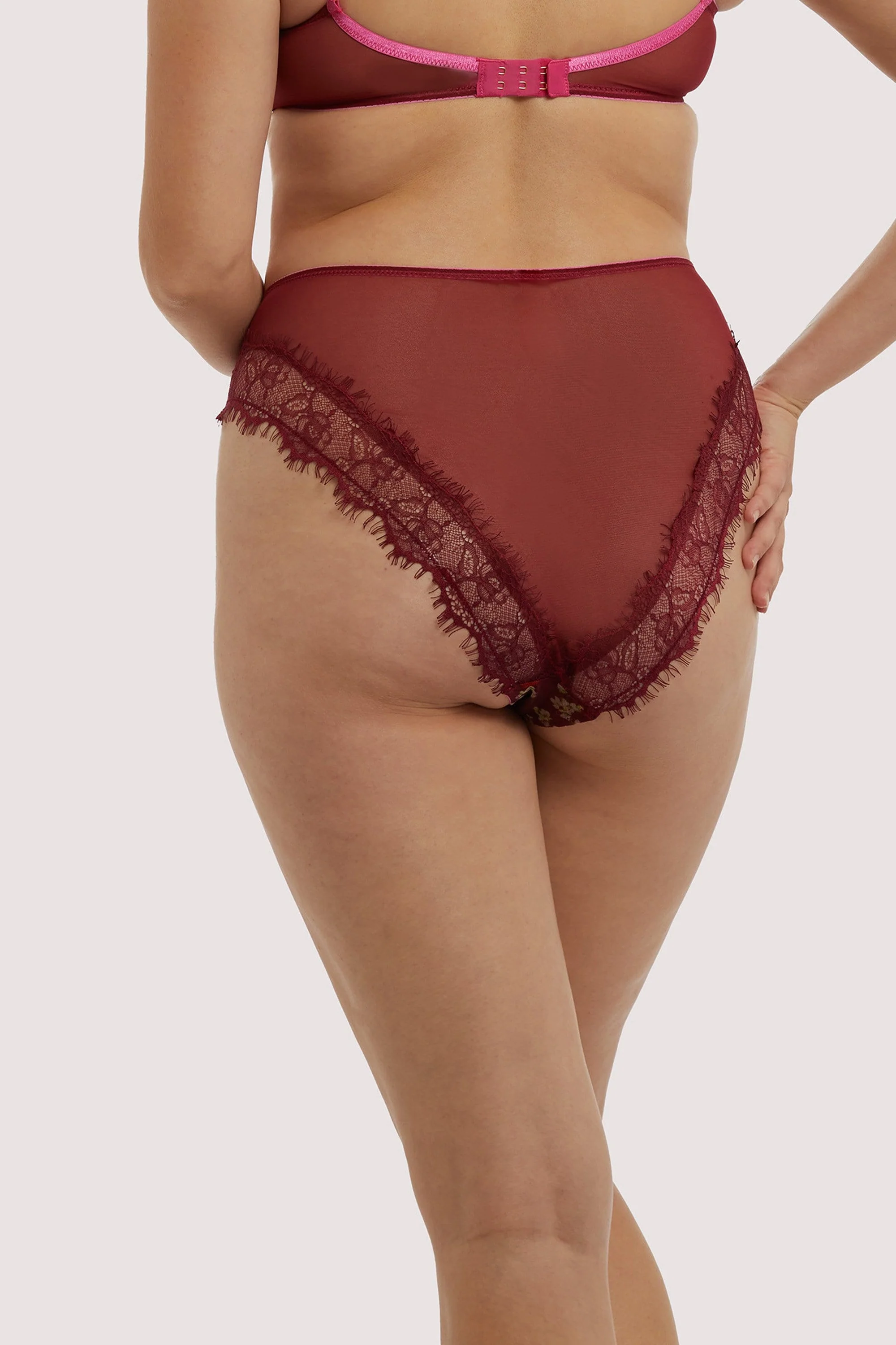 Neve Kimono Print High Waist Brief - Image 3